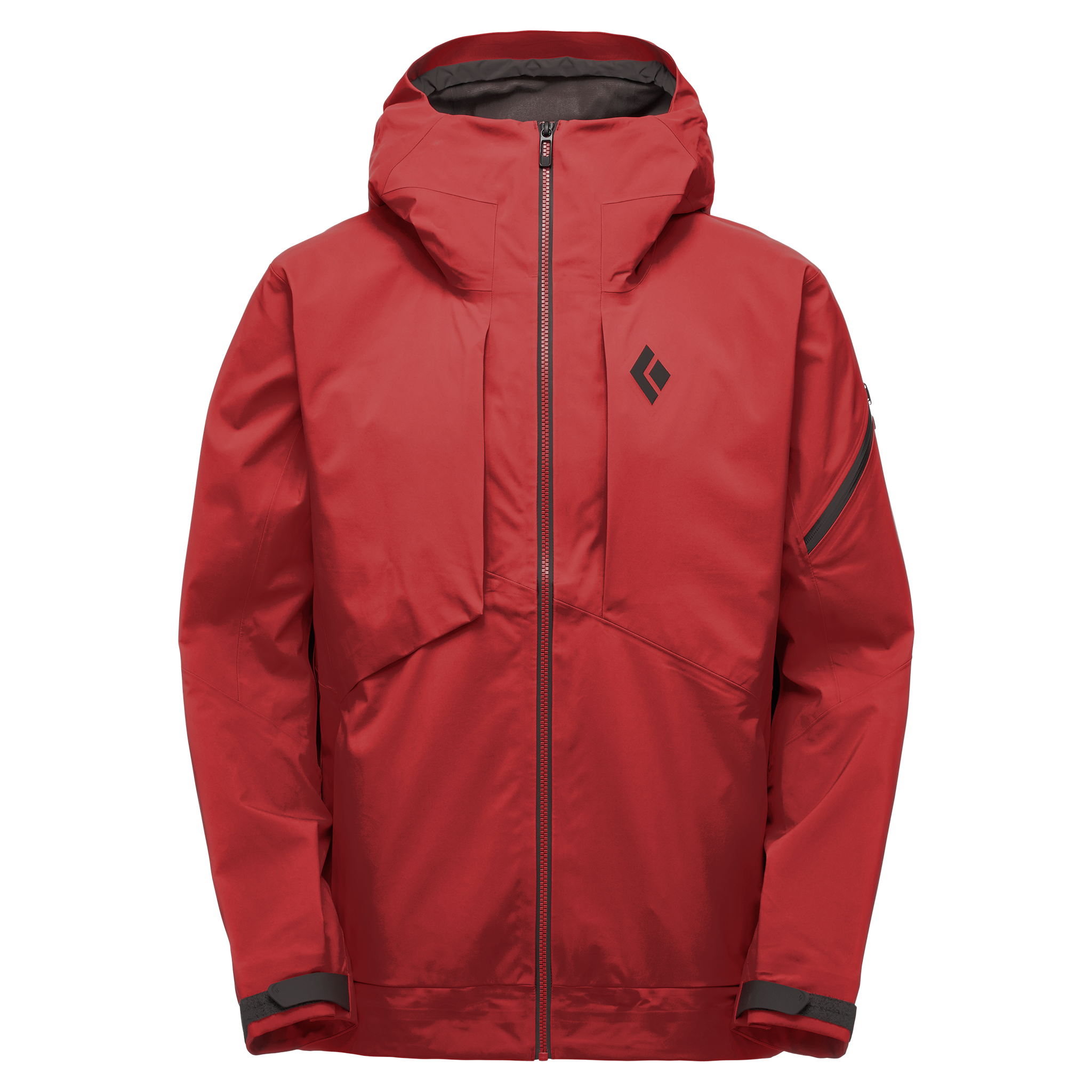 Black Diamond Equipment Men's Mission Ski Shell, Medium Red Oxide