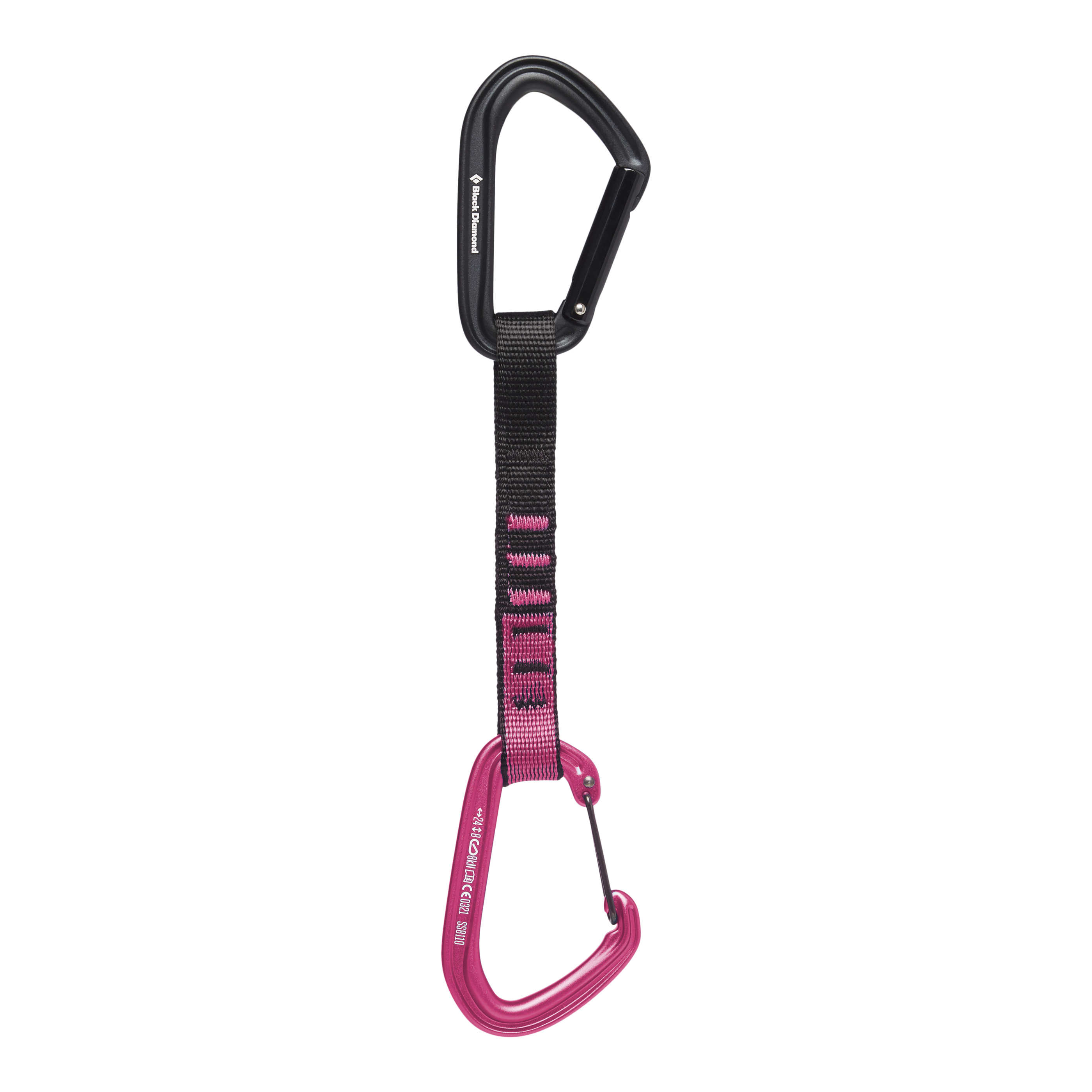 Black Diamond Equipment HotForge Hybrid Quickdraw, 16 cm Ultra Pink