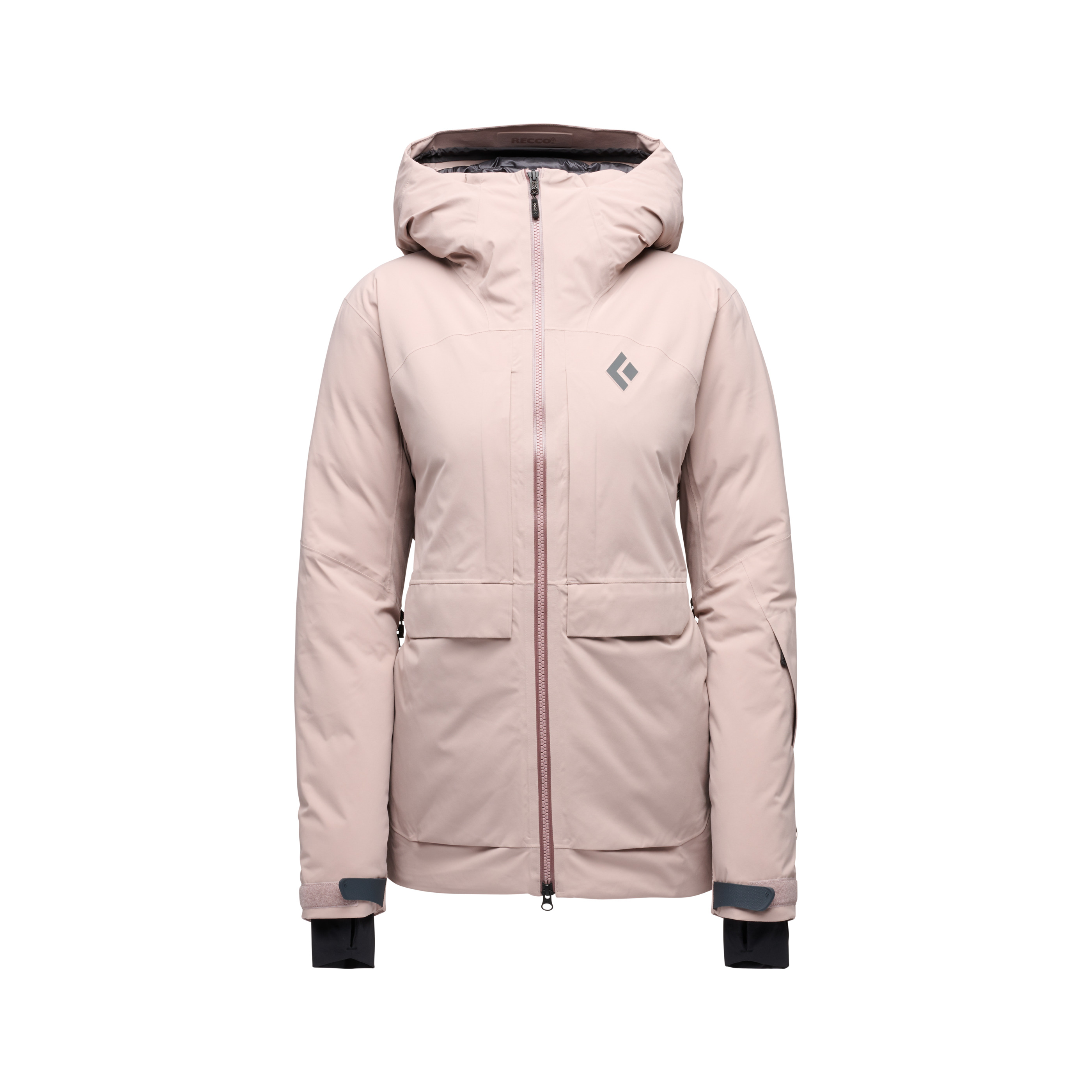 Black Diamond Equipment Women's Factor Insulated Parka Jacket, Small Pale Mauve