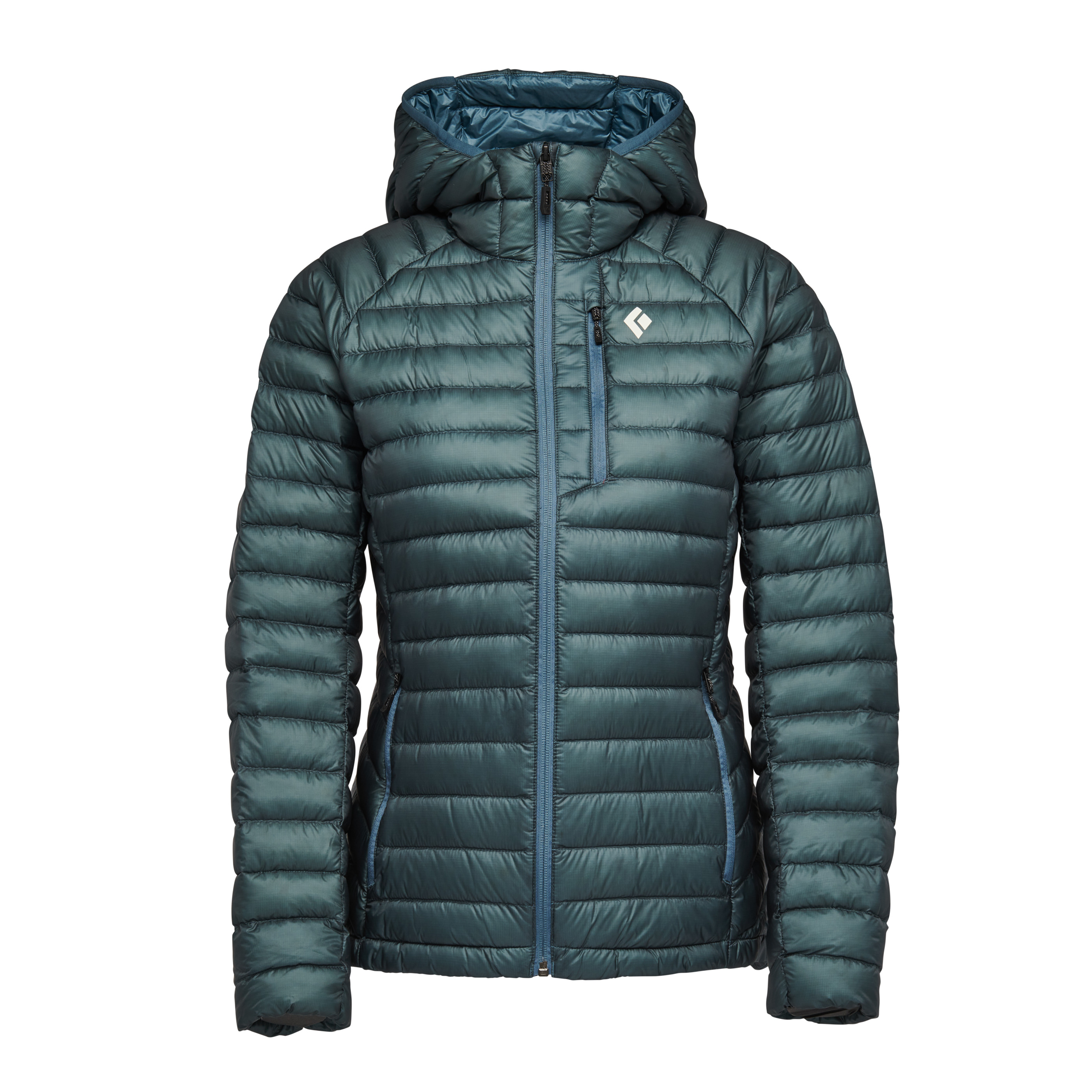 Black Diamond Equipment Women's Approach Down Hoody, Large Creek Blue