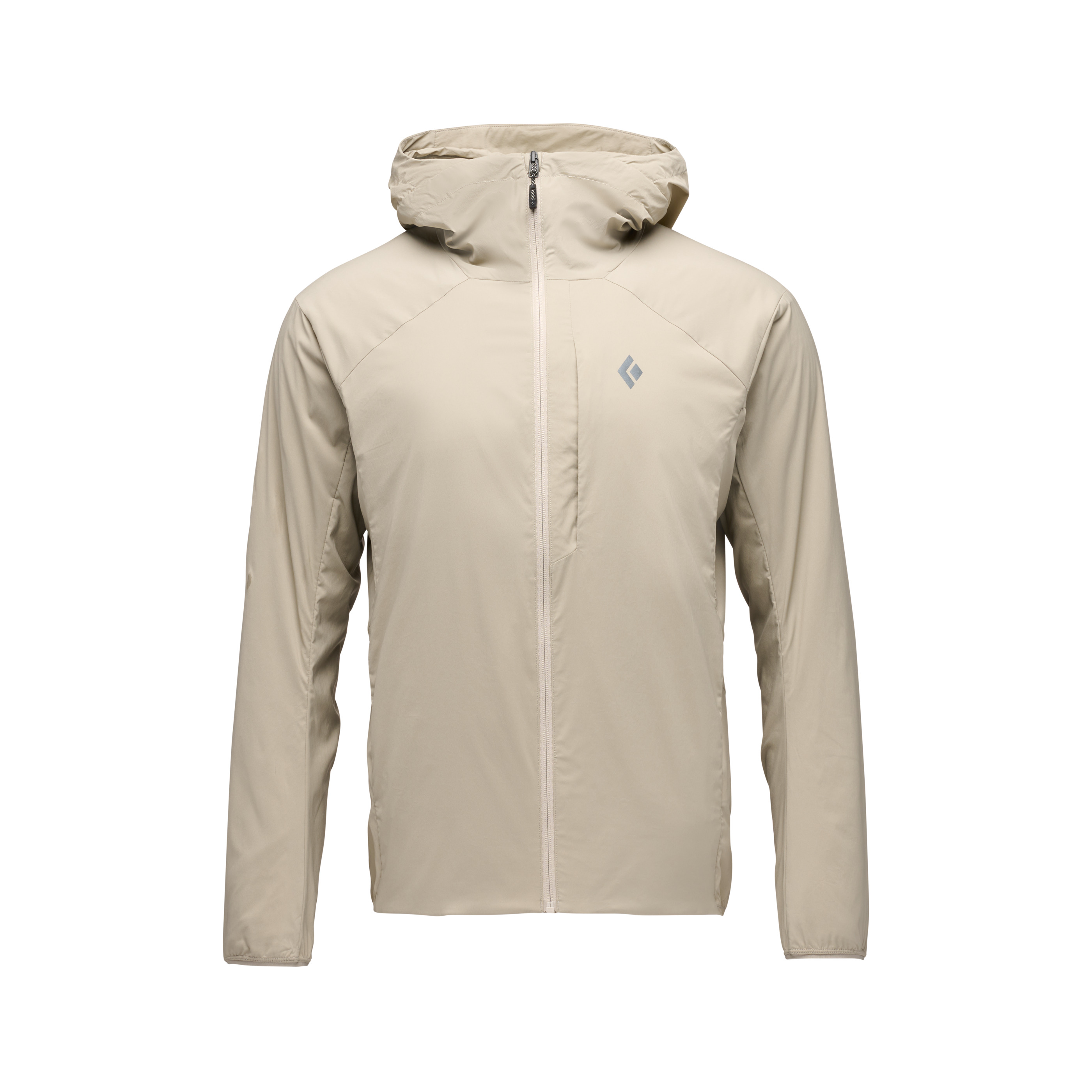 Black Diamond Equipment Men's Alpine Start Insulated Hoody, Large Moonstone