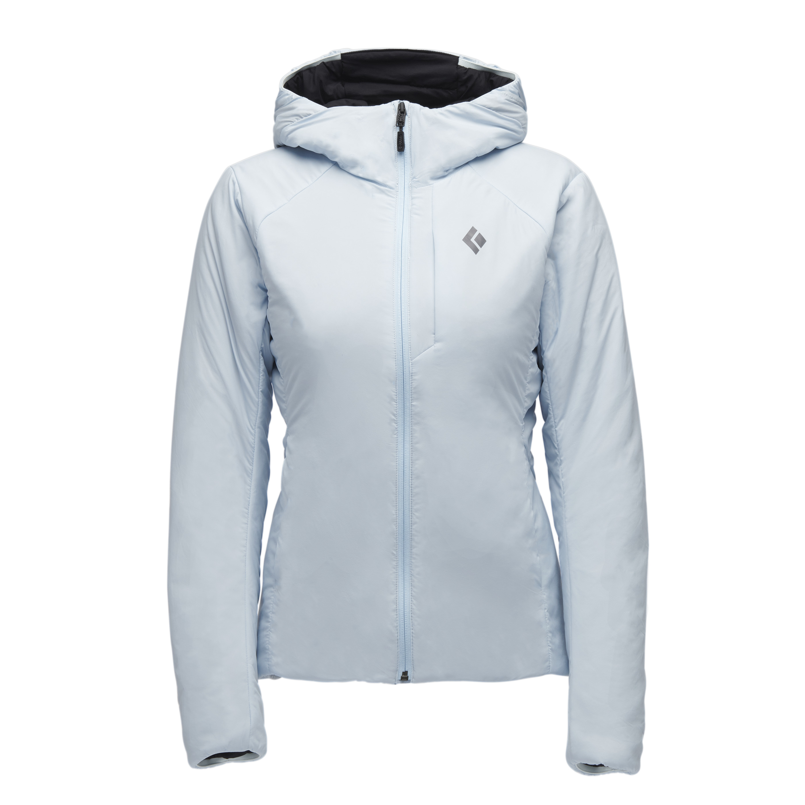 Black Diamond Equipment Women's First Light Stretch Hoody, Large Belay Blue