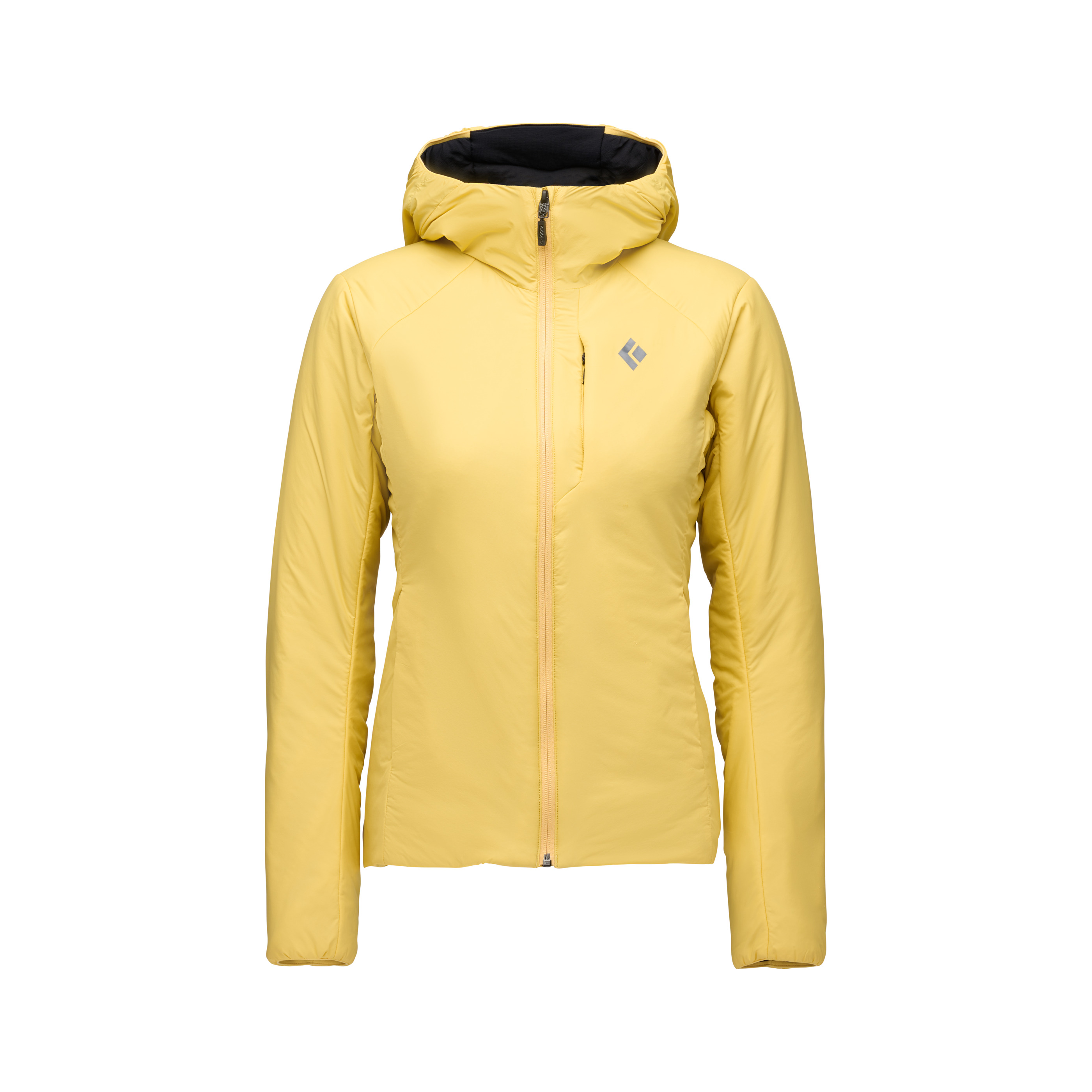 Black Diamond Equipment Women's First Light Stretch Hoody, Large Soft Ochre