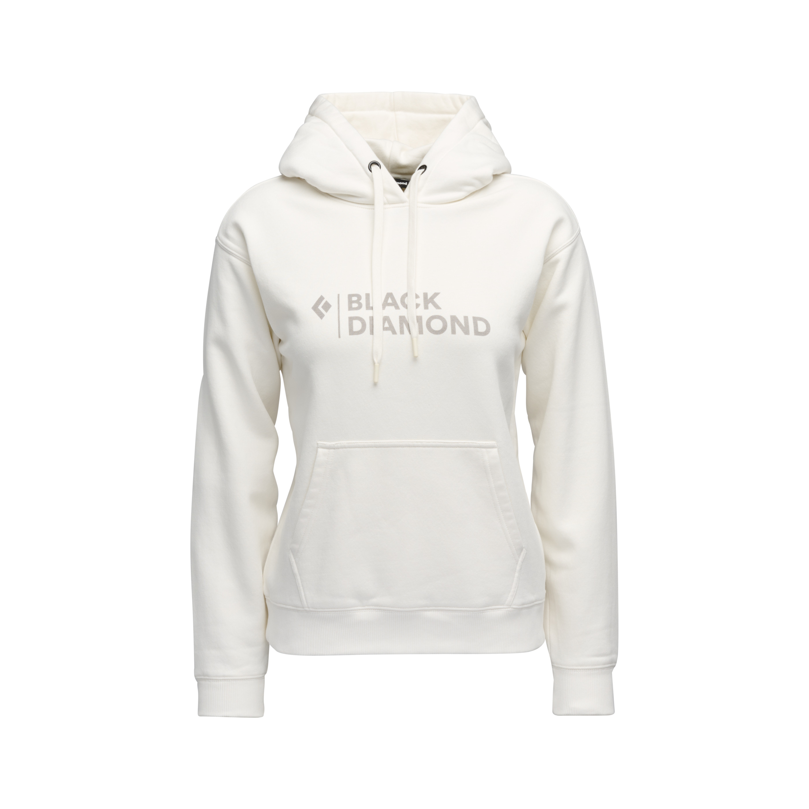 Black Diamond Equipment Women's Mini Stacked Pullover Hoody, Small Off White