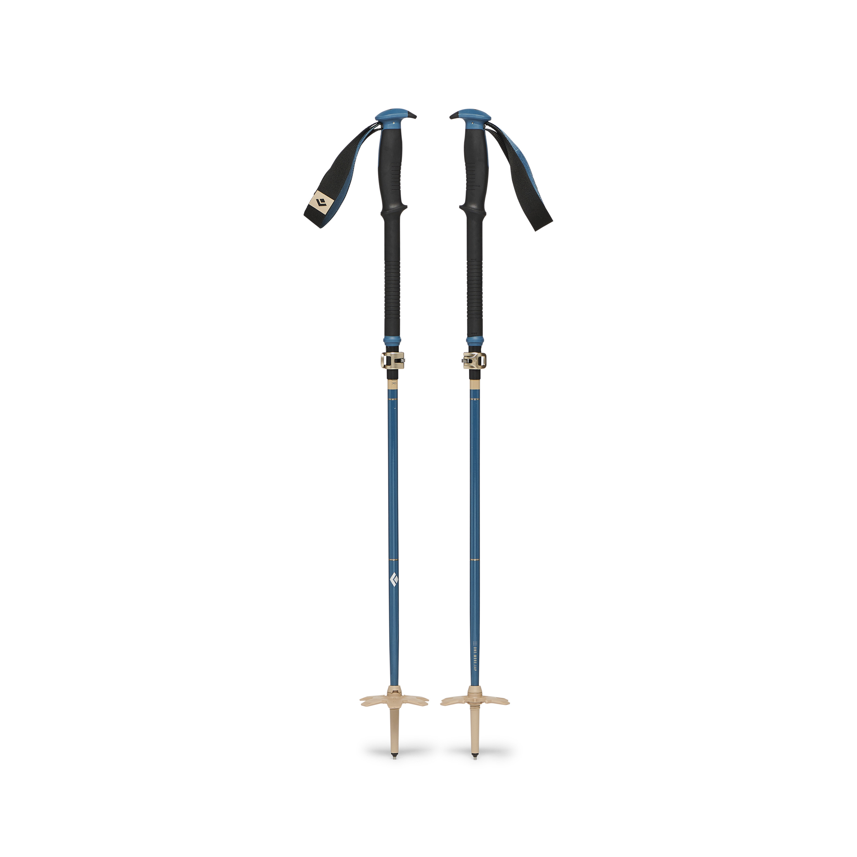 Black Diamond Equipment Traverse Compactor Ski Poles, 135 cm Creek Blue
