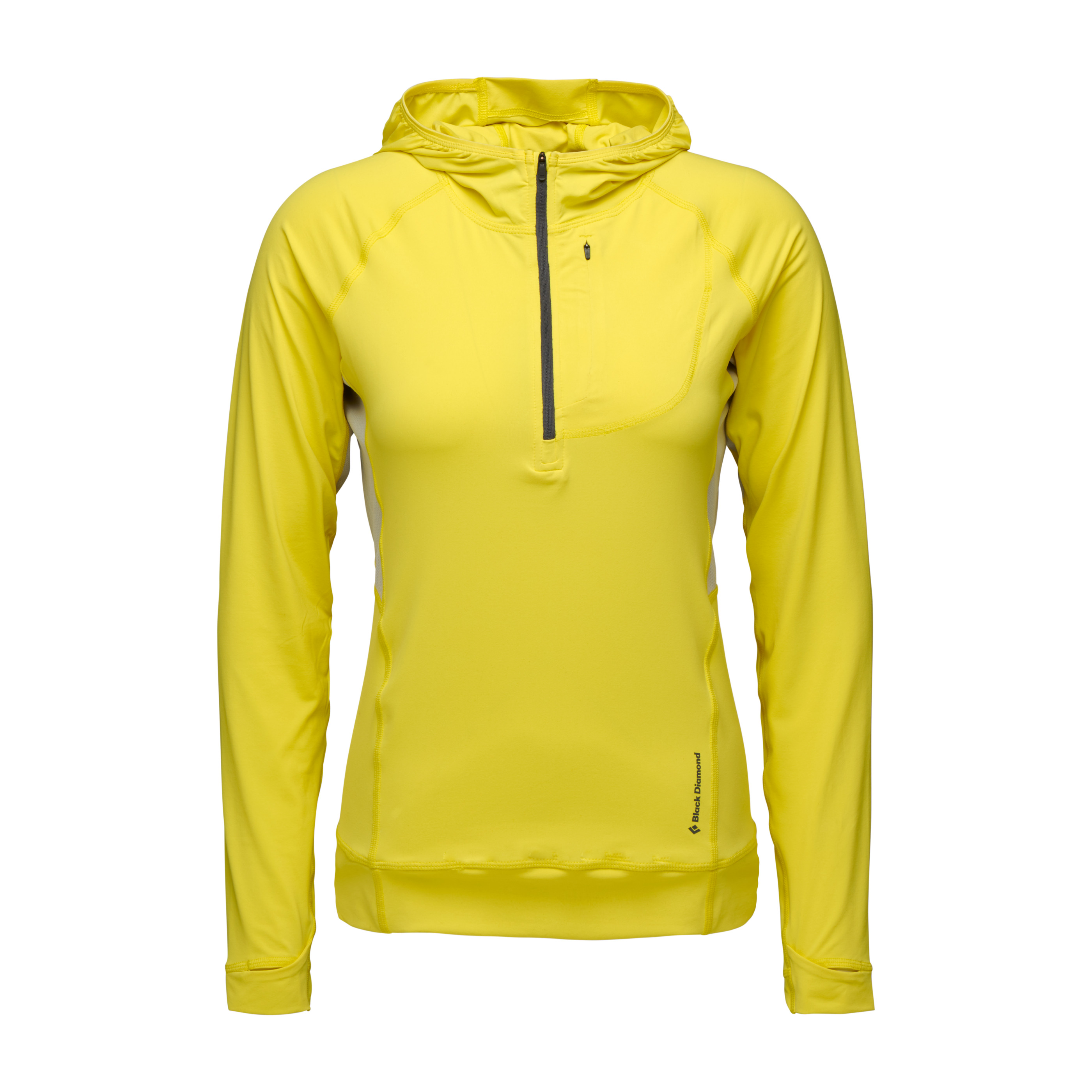 Black Diamond Equipment Women's Alpenglow Pro Hoody, Large Clean Yellow