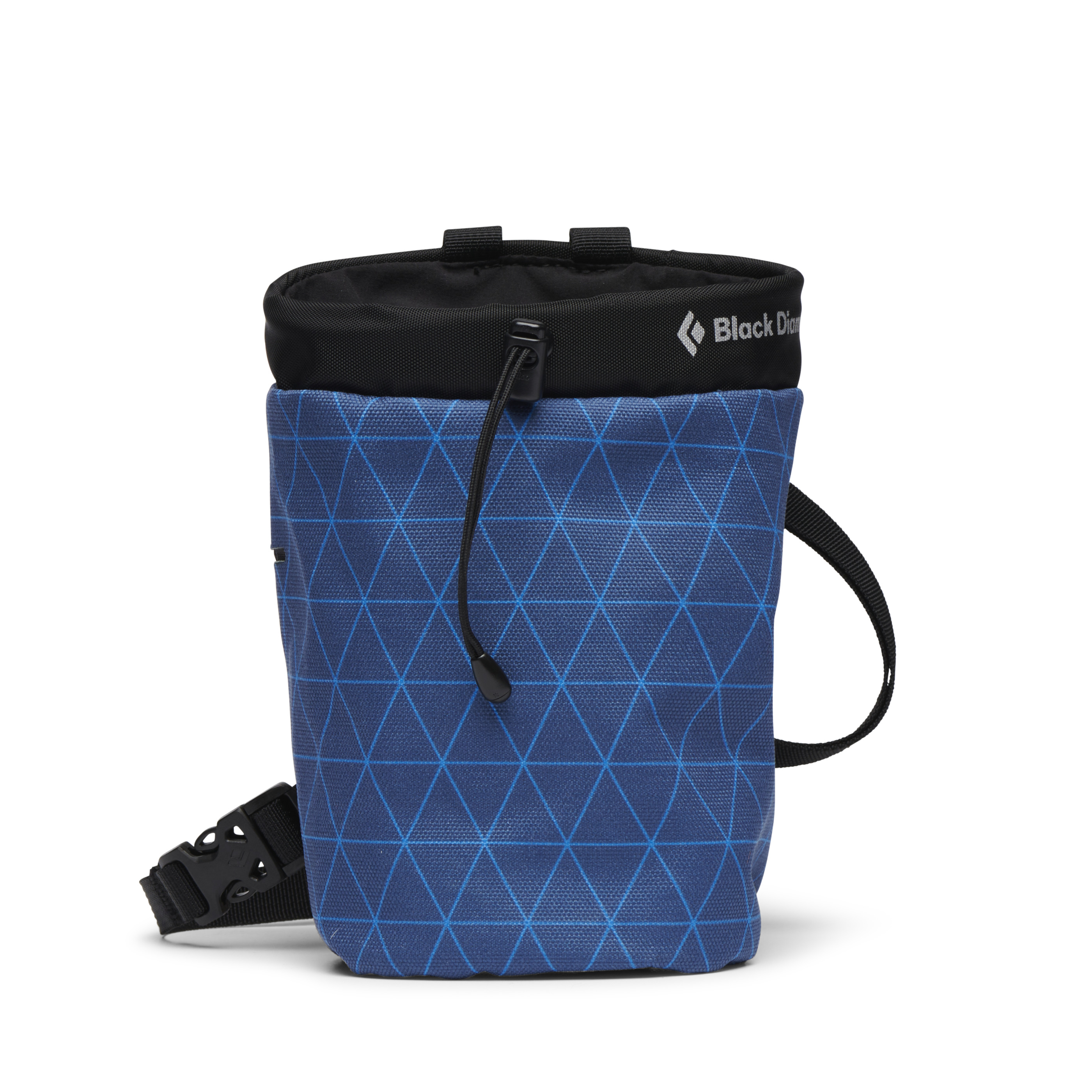 Black Diamond Equipment Gym Chalk Bag , M L Ultra Blue Triangle