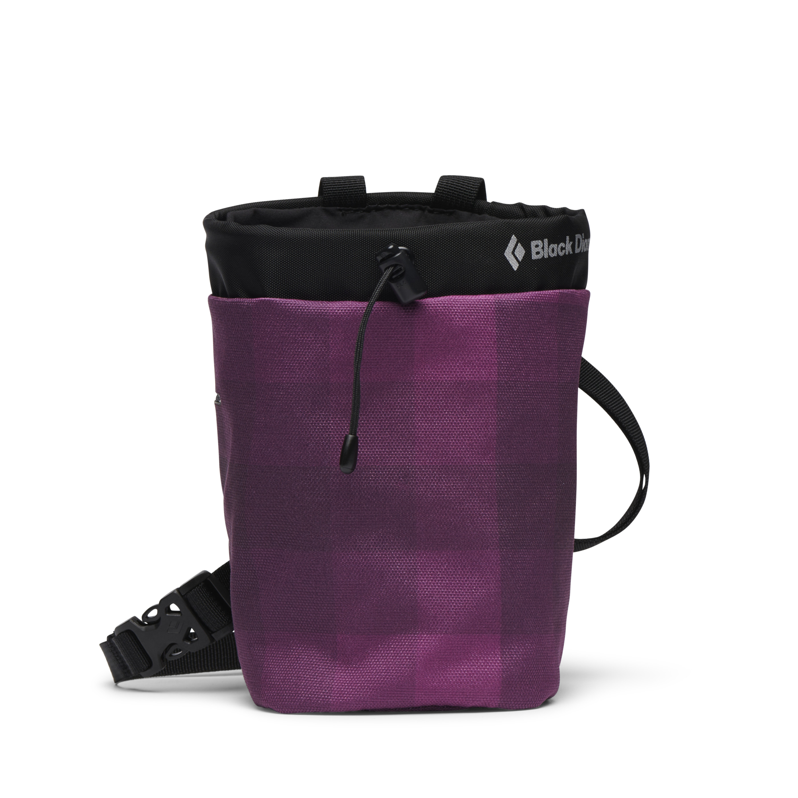 Black Diamond Equipment Gym Chalk Bag Size S M, in Purple Square