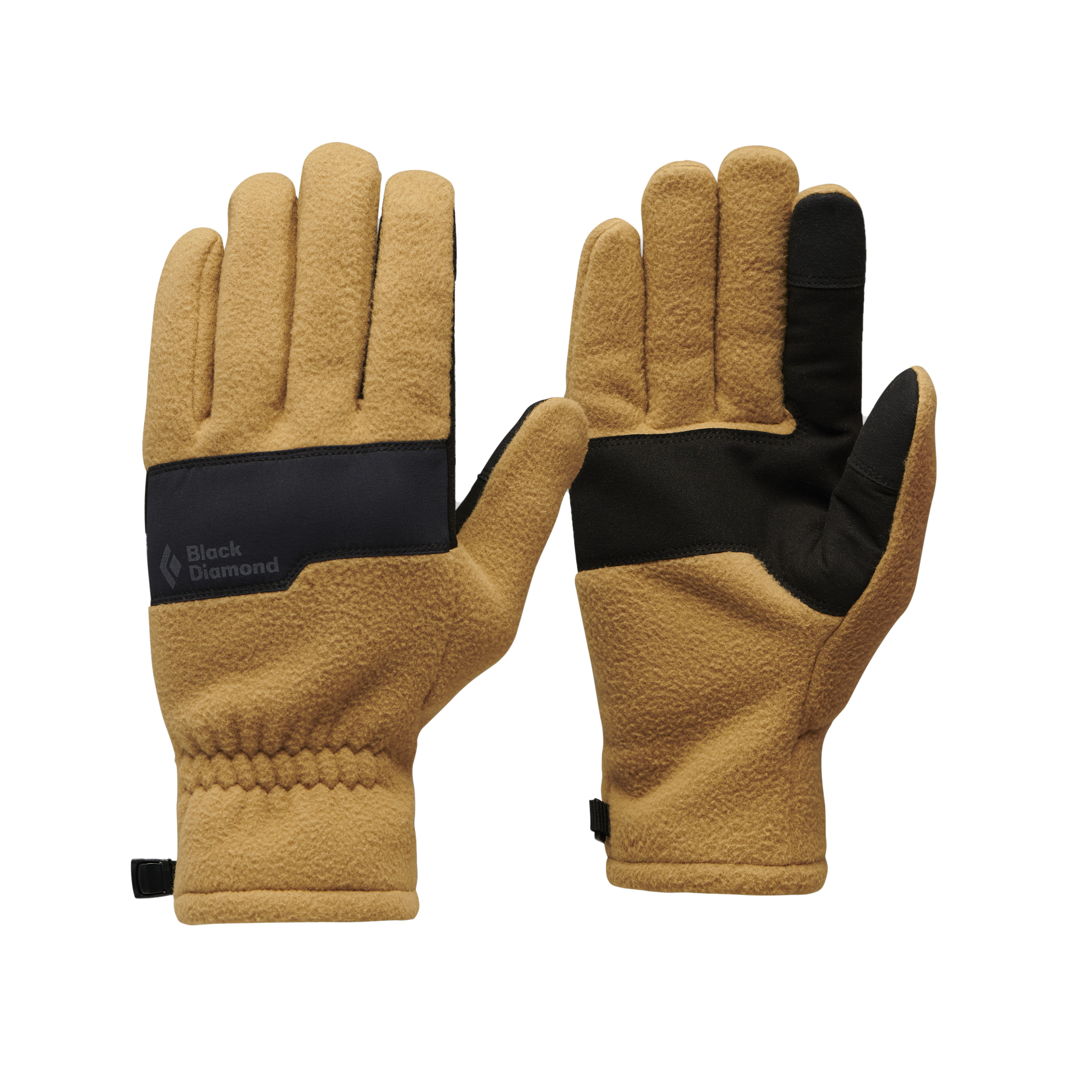 Black Diamond Equipment Everyday Fleece Gloves Size Medium Flax