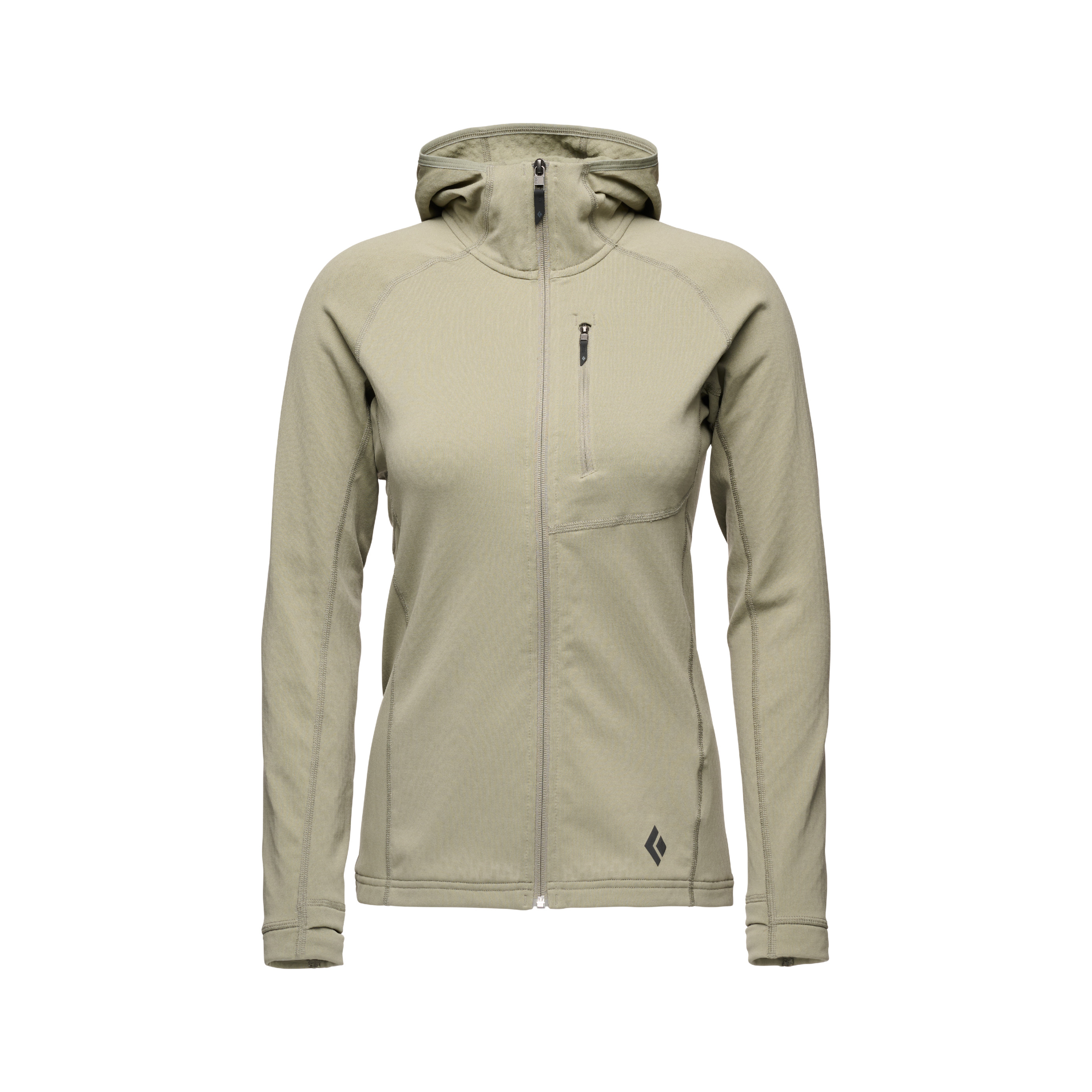 Black Diamond Equipment Women's Coefficient Hoody, Large Pine Smoke