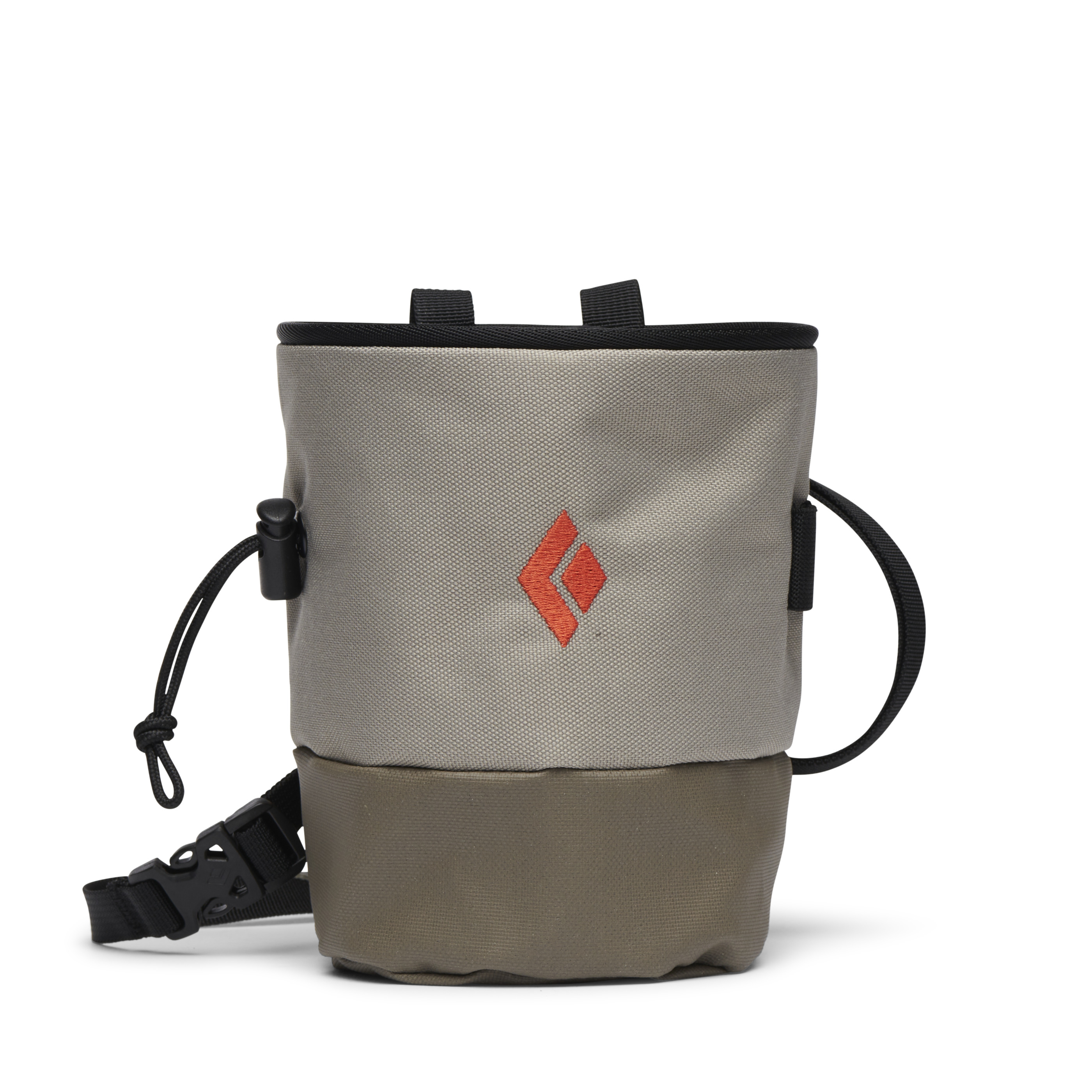 Black Diamond Equipment Mojo Zip Chalk Bag Size M L, in Moonstone