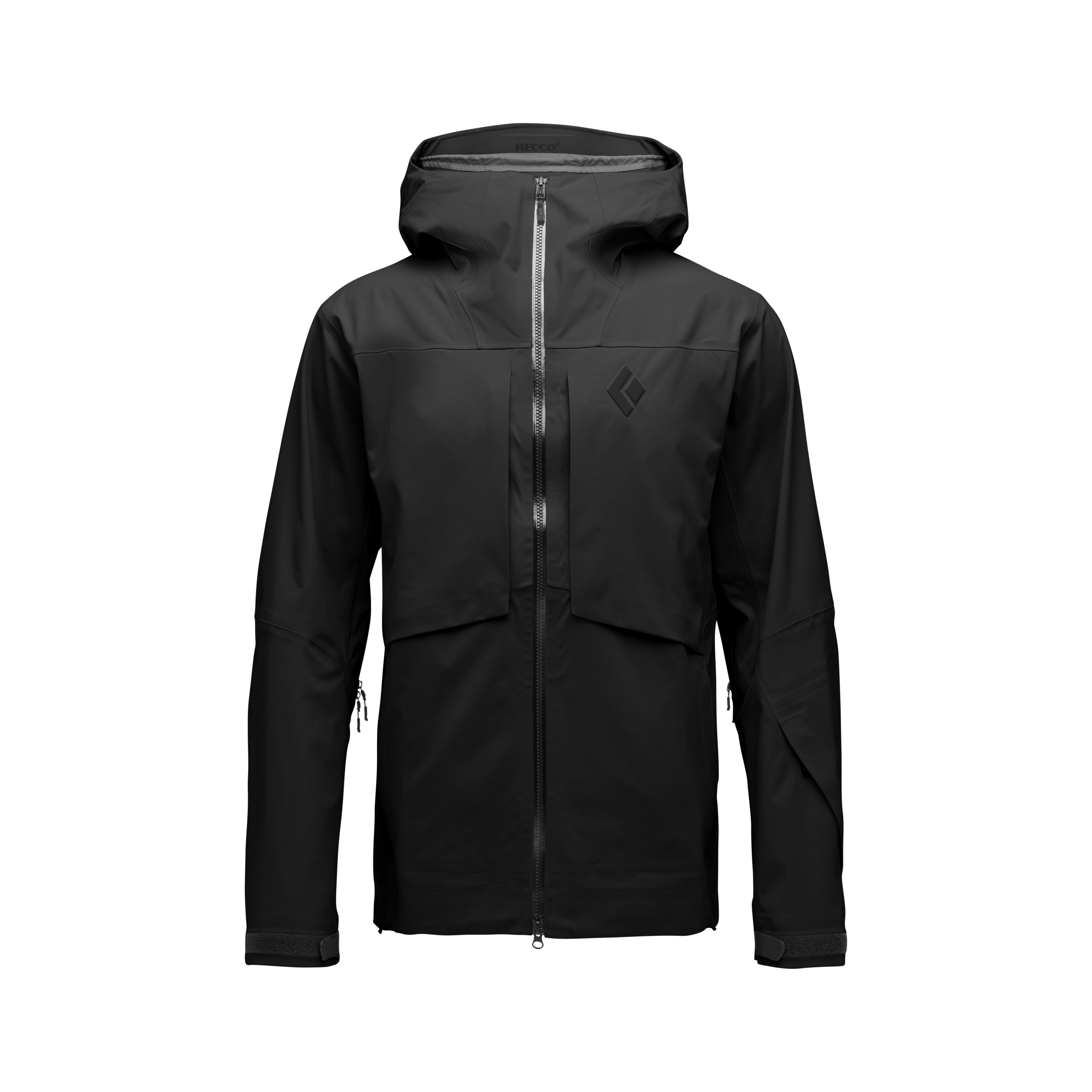 Black Diamond Equipment Men's Factor Shell Jacket , Large Black