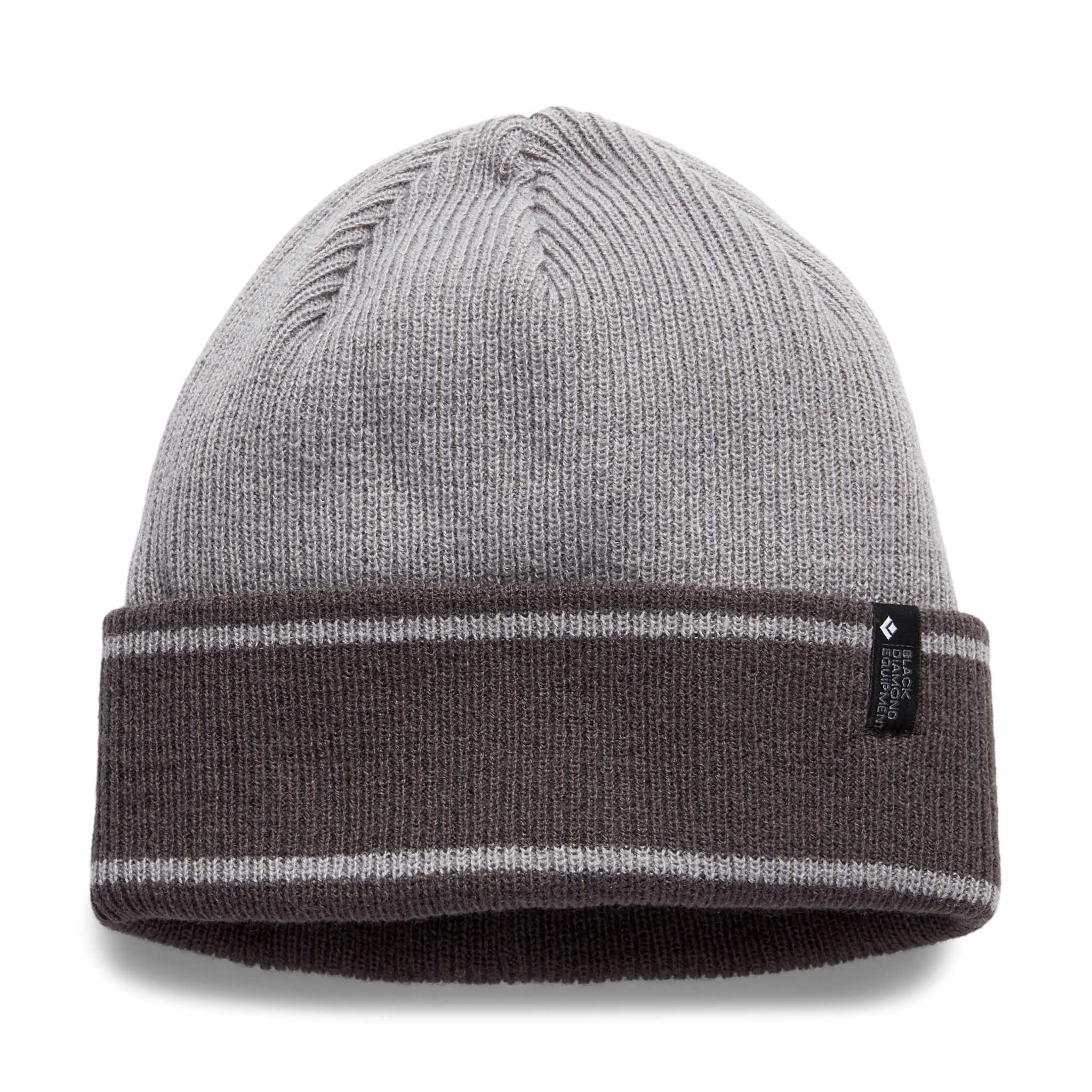 Black Diamond Equipment Cuffed Beanie Hat, in Nickel/Anthracite