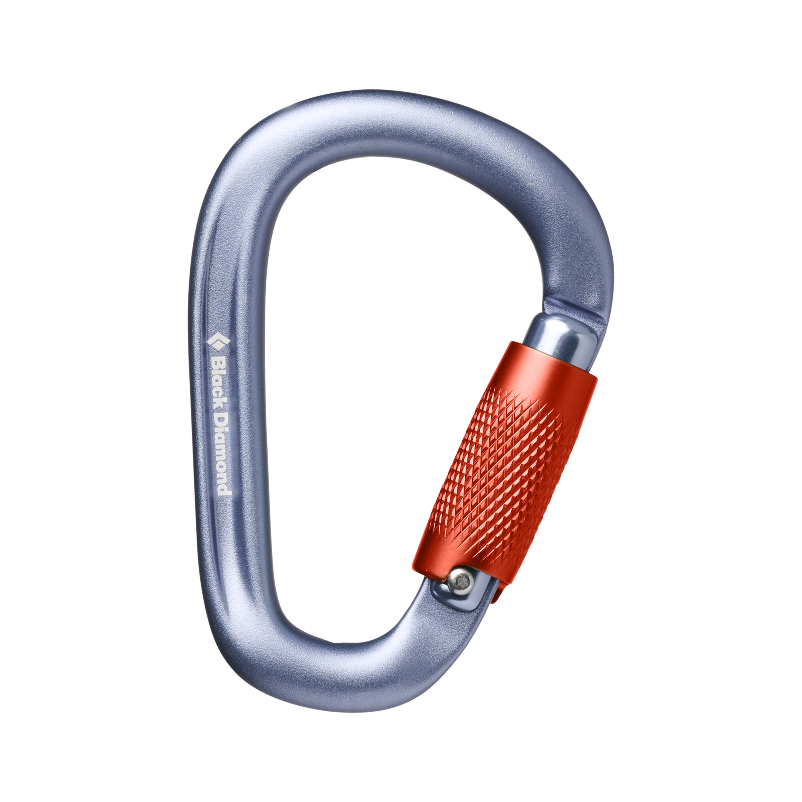 Black Diamond Equipment Pearlock Twistlock Carabiner, in Grey