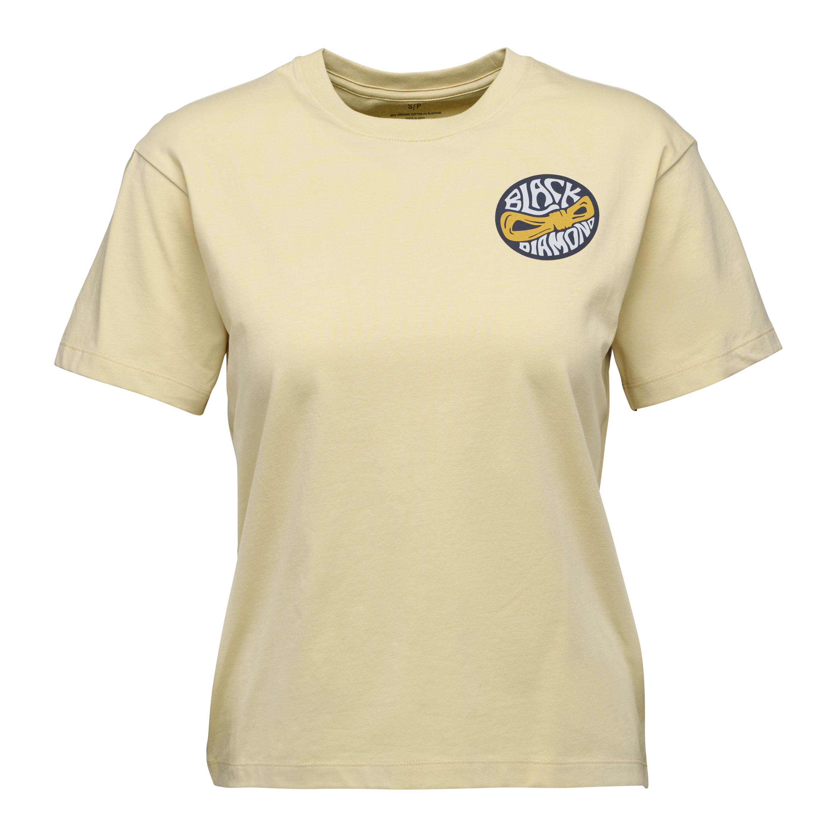 Black Diamond Equipment Women's Rope Badge Short Sleeve T-Shirt, XS White Oak