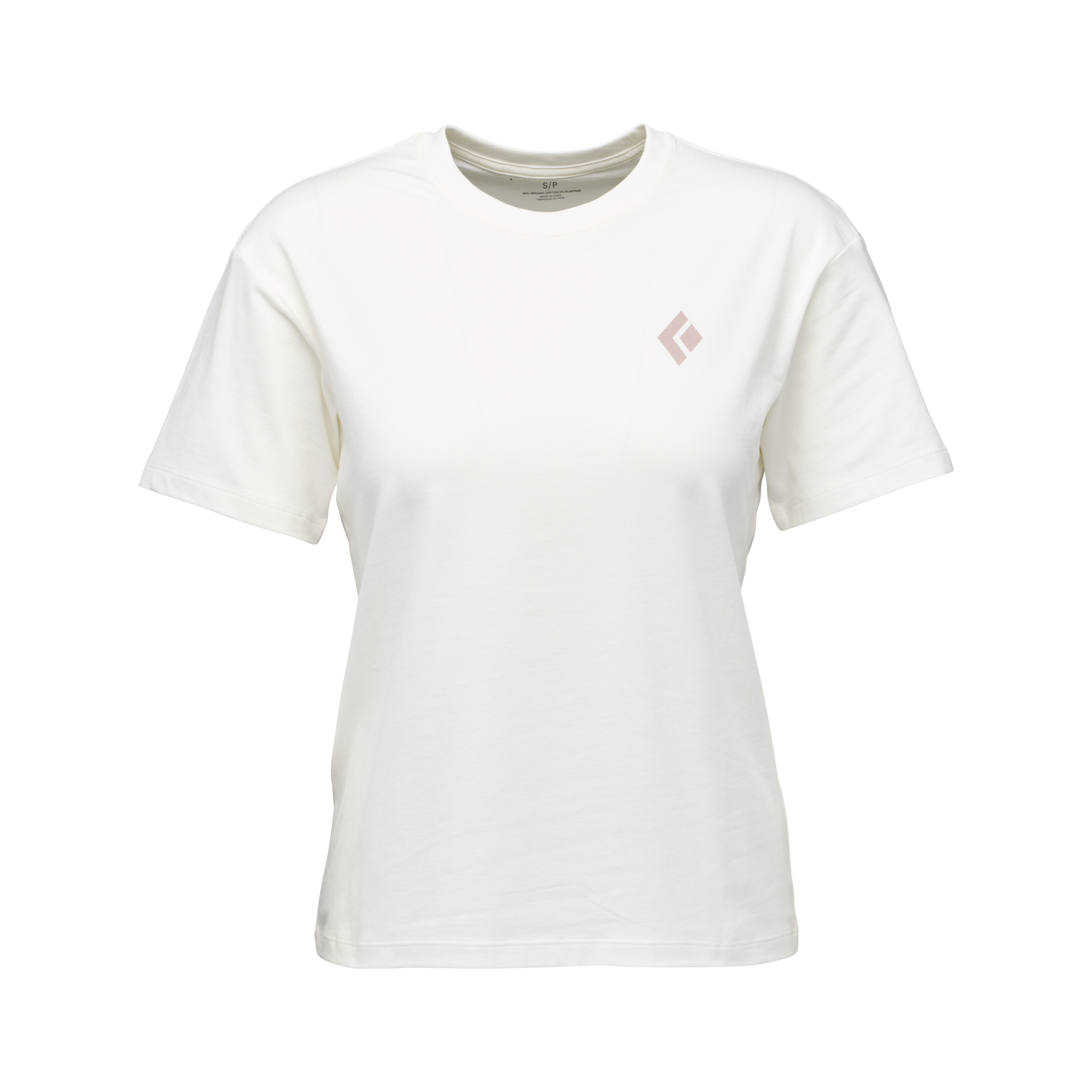 Black Diamond Equipment Women's Heritage Badge Short Sleeve T-Shirt, Small Off White