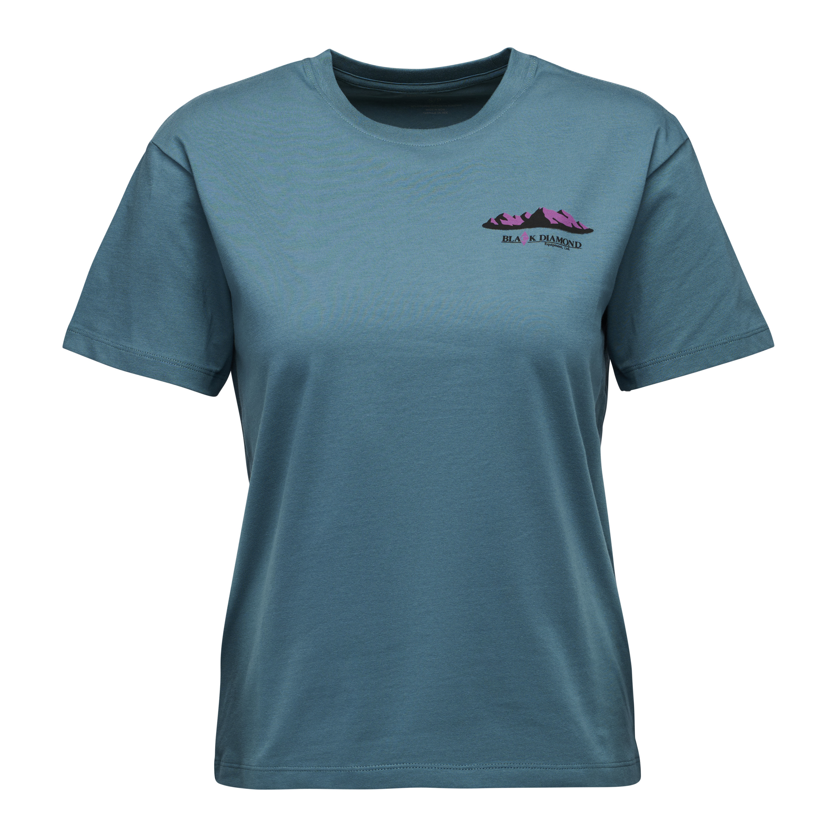 Black Diamond Equipment Women's Mountainscape Short Sleeve T-Shirt, XS Creek Blue