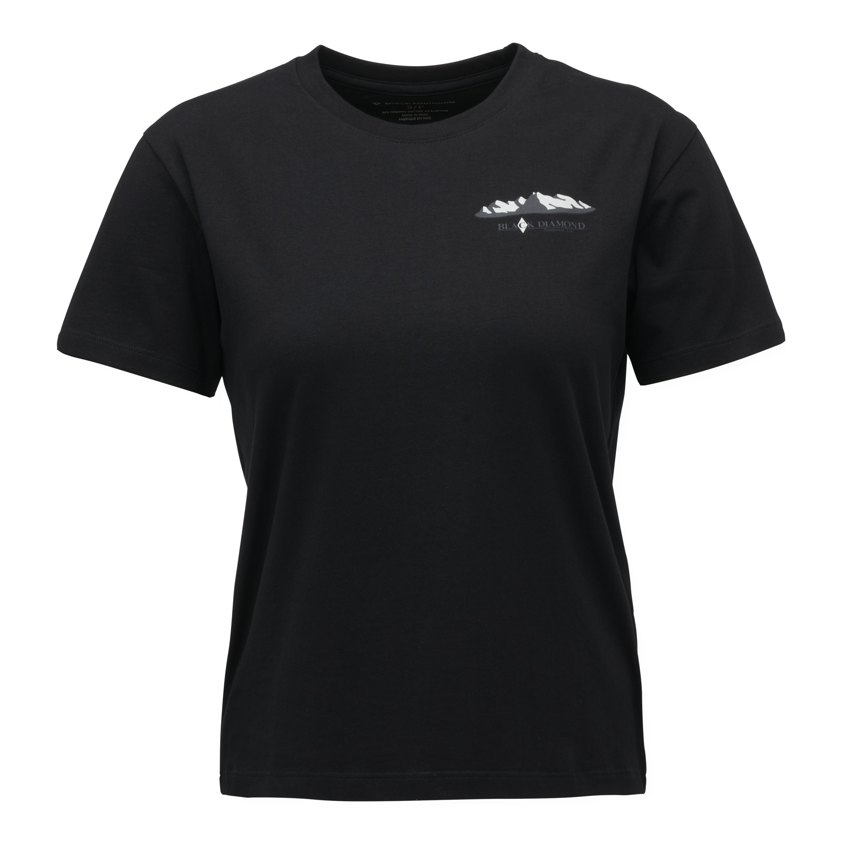 Black Diamond Equipment Women's Mountainscape Short Sleeve T-Shirt, XS Black