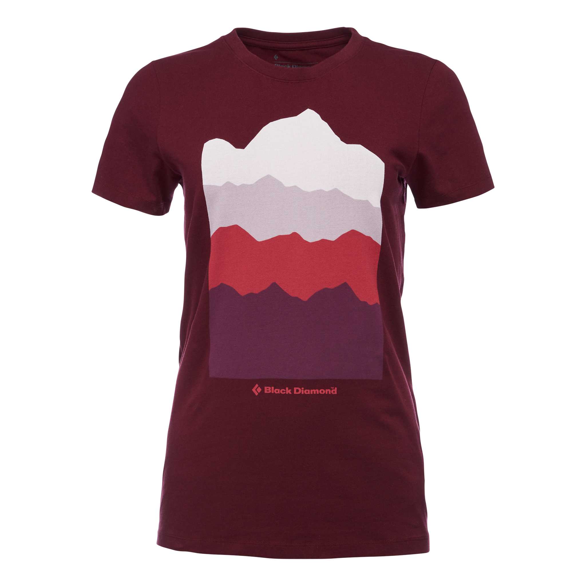 Black Diamond Equipment Women's Vista T-Shirt Size Large Bordeaux