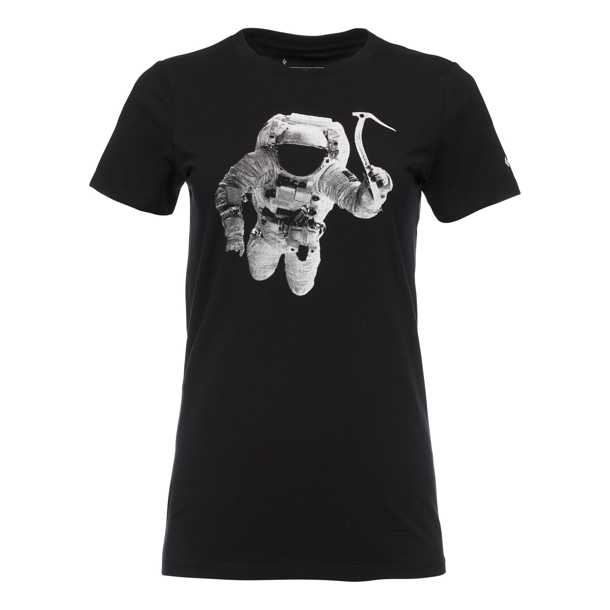 Black Diamond Equipment Women's Spaceshot T-Shirt, XL Black/White