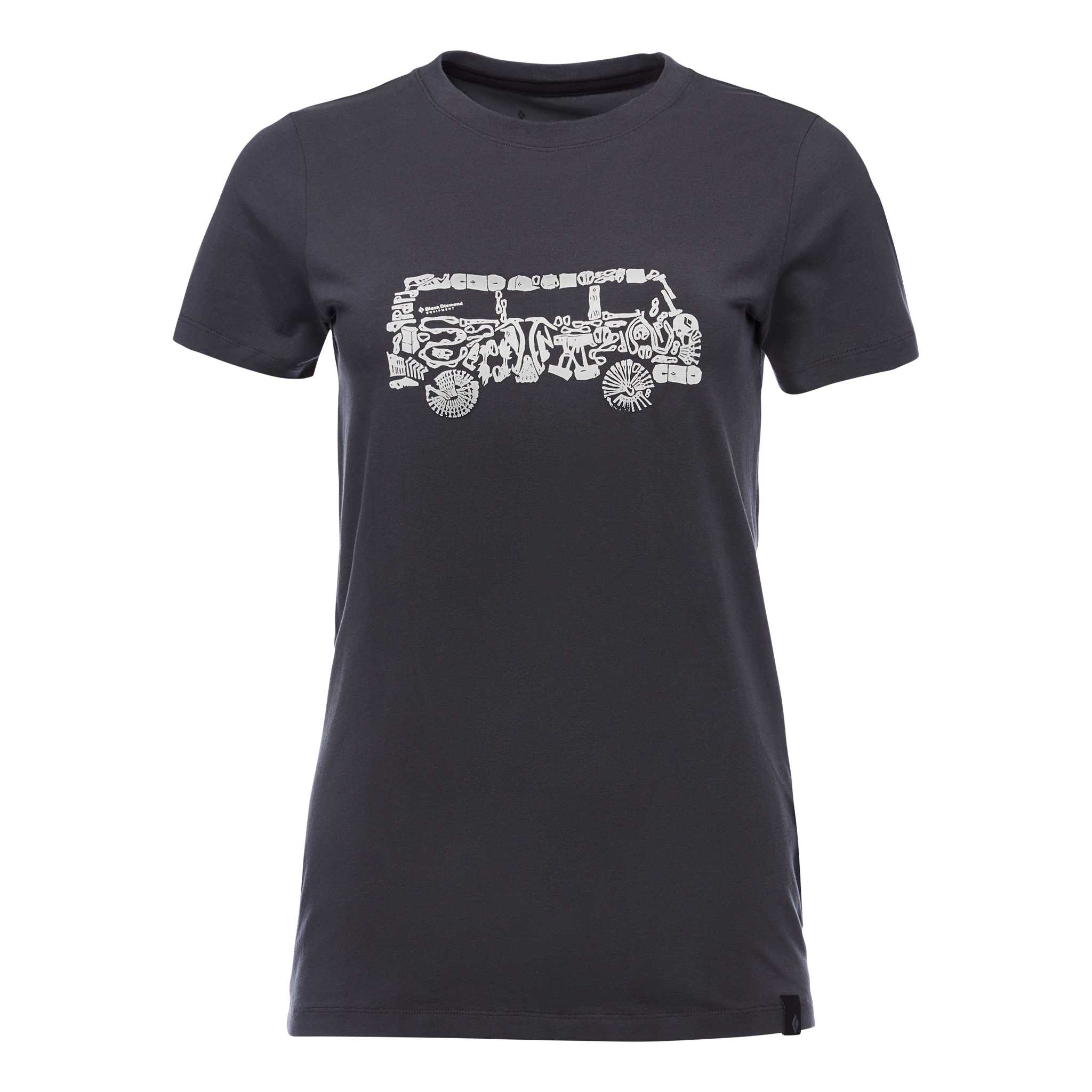 Black Diamond Equipment Women's Vantastic T-Shirt, Medium Anthracite
