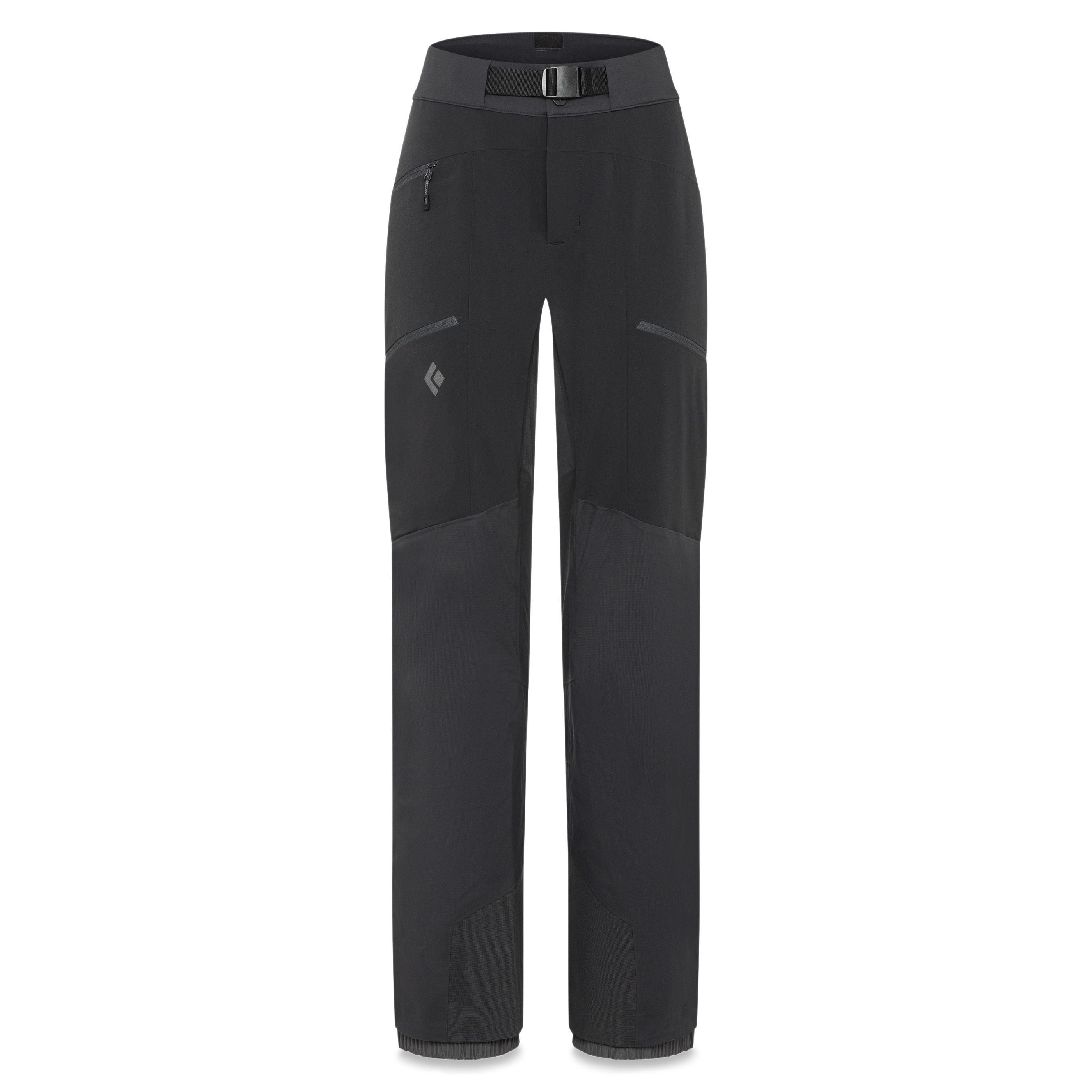 Black Diamond Equipment Women's Dawn Patrol Hybrid Pants, Large Black