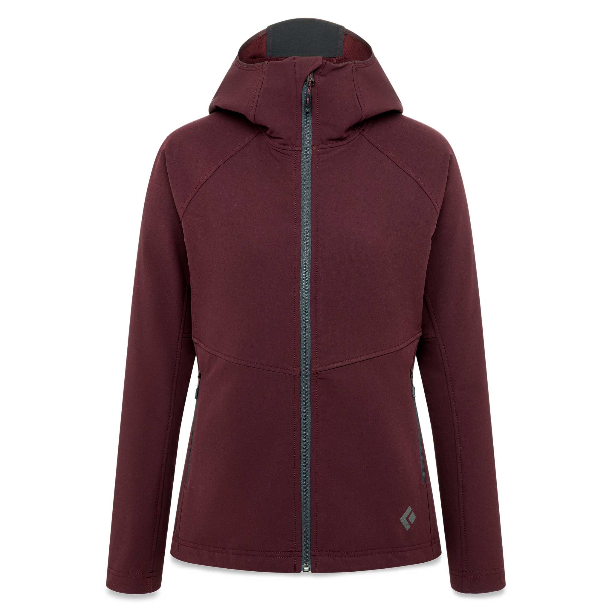 Black Diamond Equipment Women's Element Hoody Size Large Bordeaux