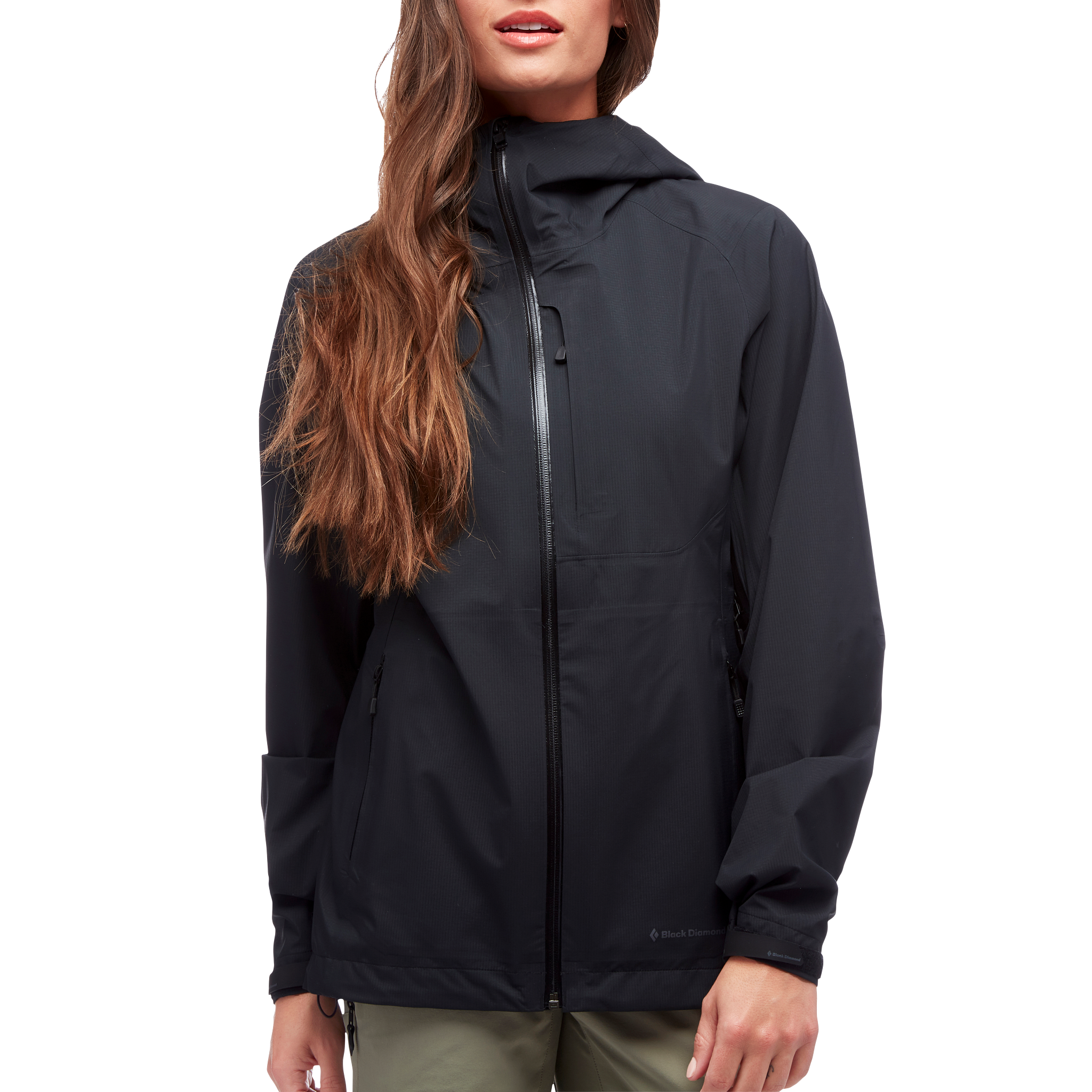 Black Diamond Equipment Women's Highline Stretch Shell Jacket Size Large, in Black