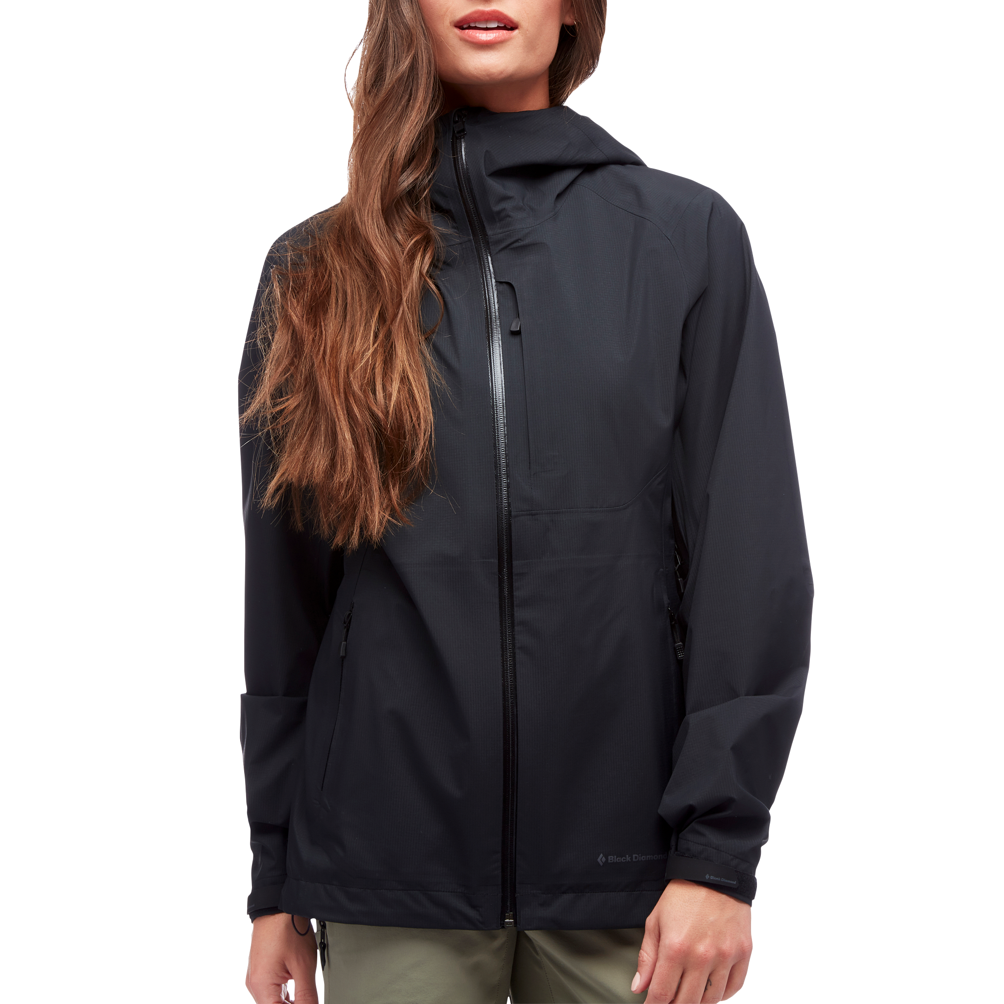 Black Diamond Equipment Women's Highline Stretch Shell Jacket Size Medium, in Black