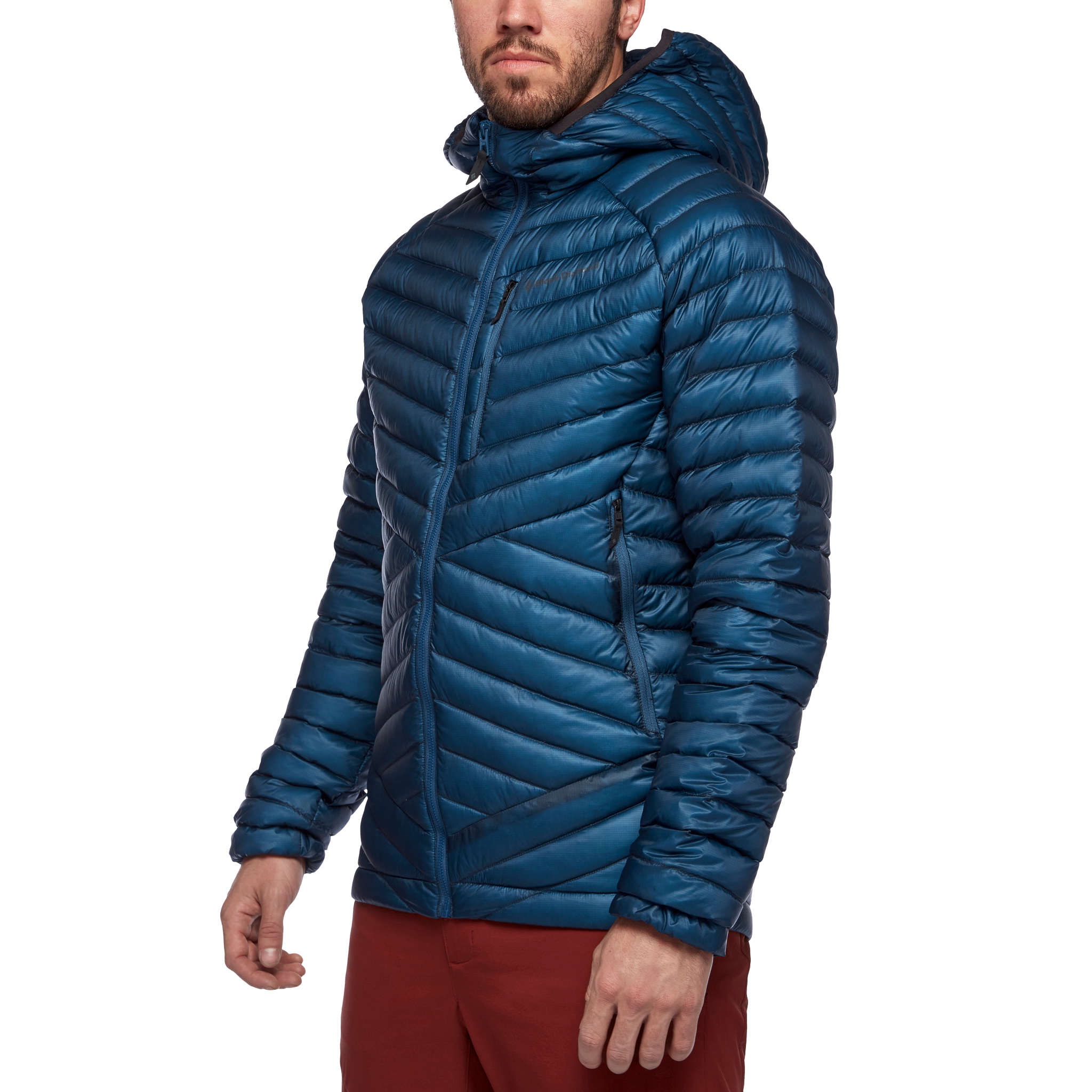 Black Diamond Equipment Approach Down Hoody , Large Astral Blue