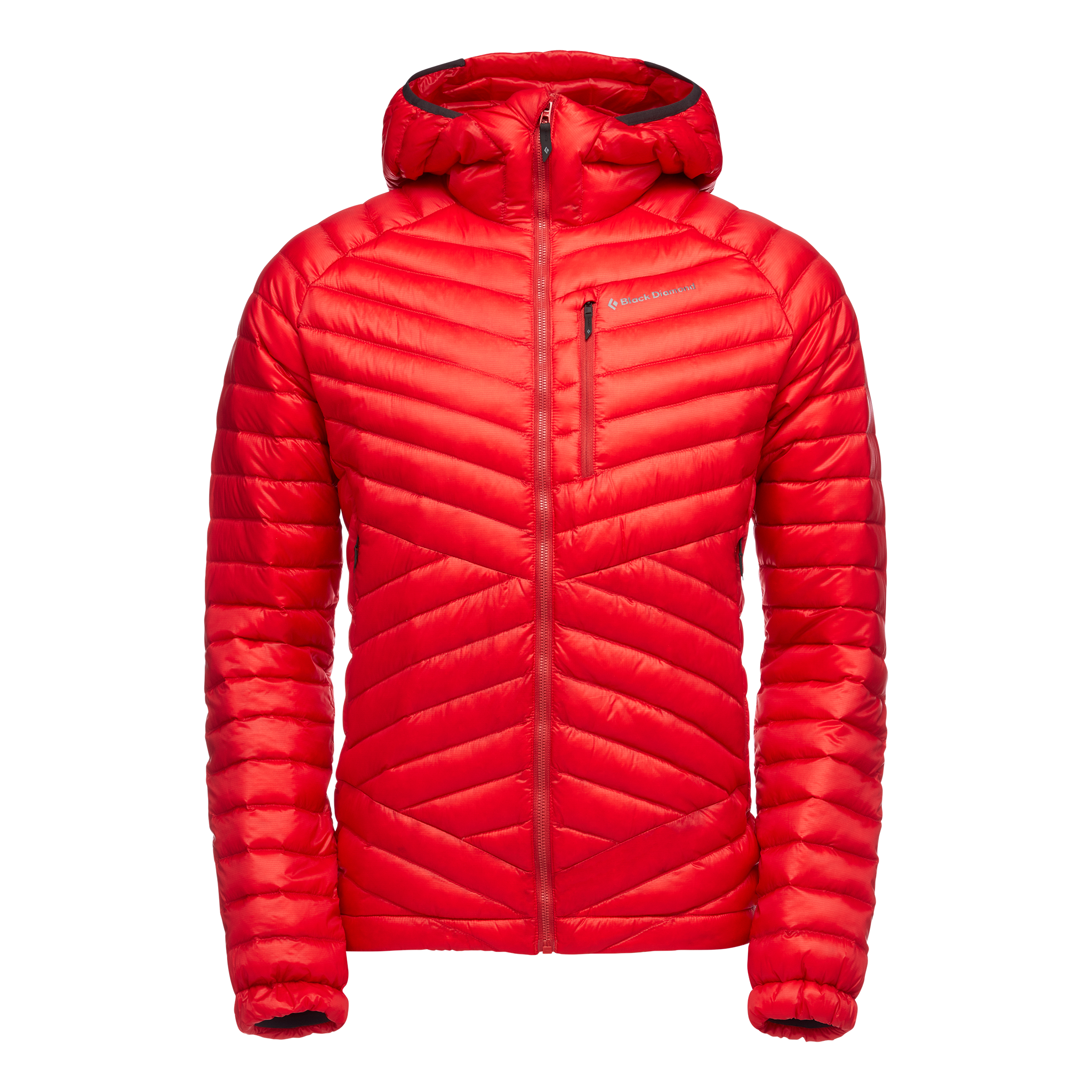 Black Diamond Equipment Approach Down Hoody Size Large Hyper Red