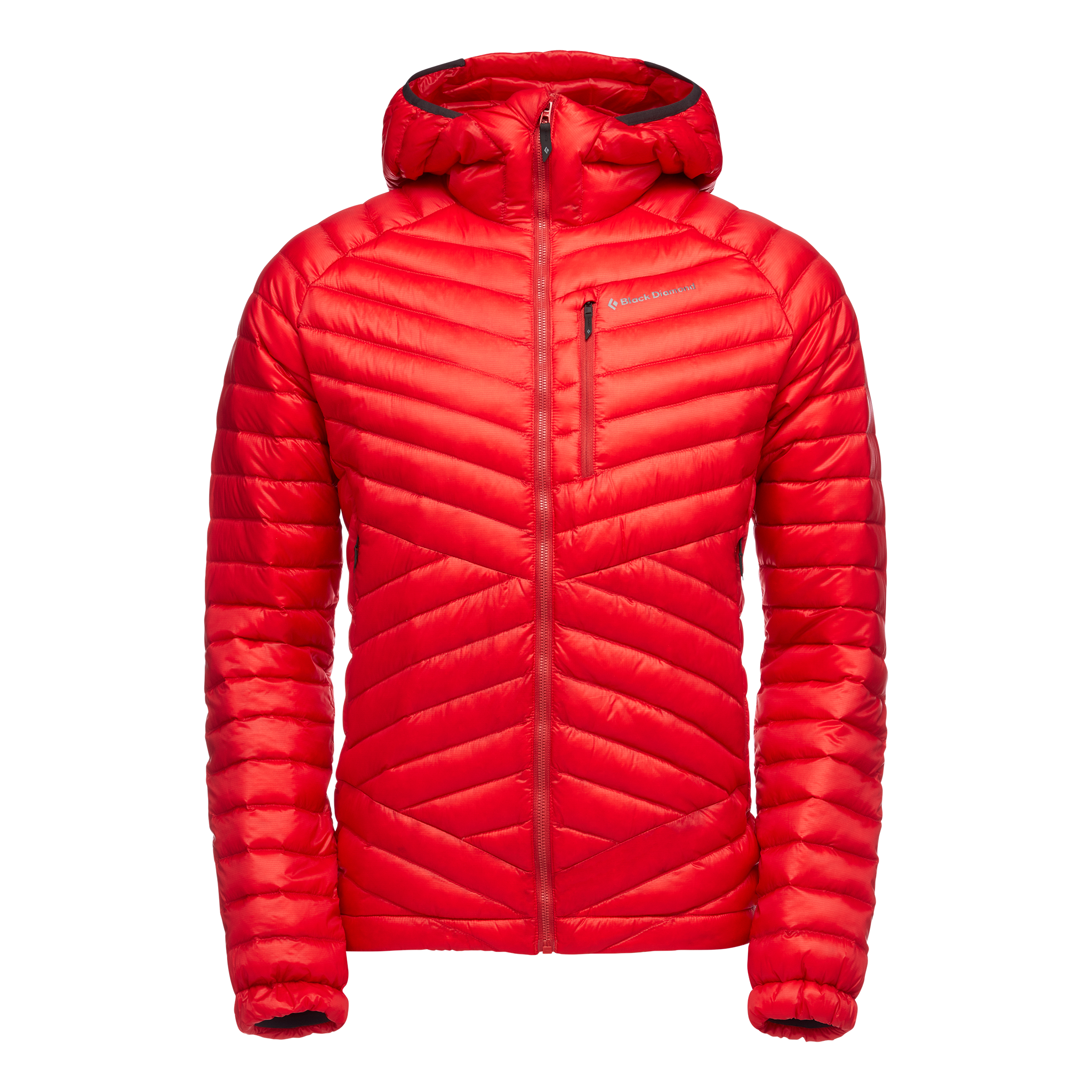 Black Diamond Equipment Approach Down Hoody Size Medium Hyper Red