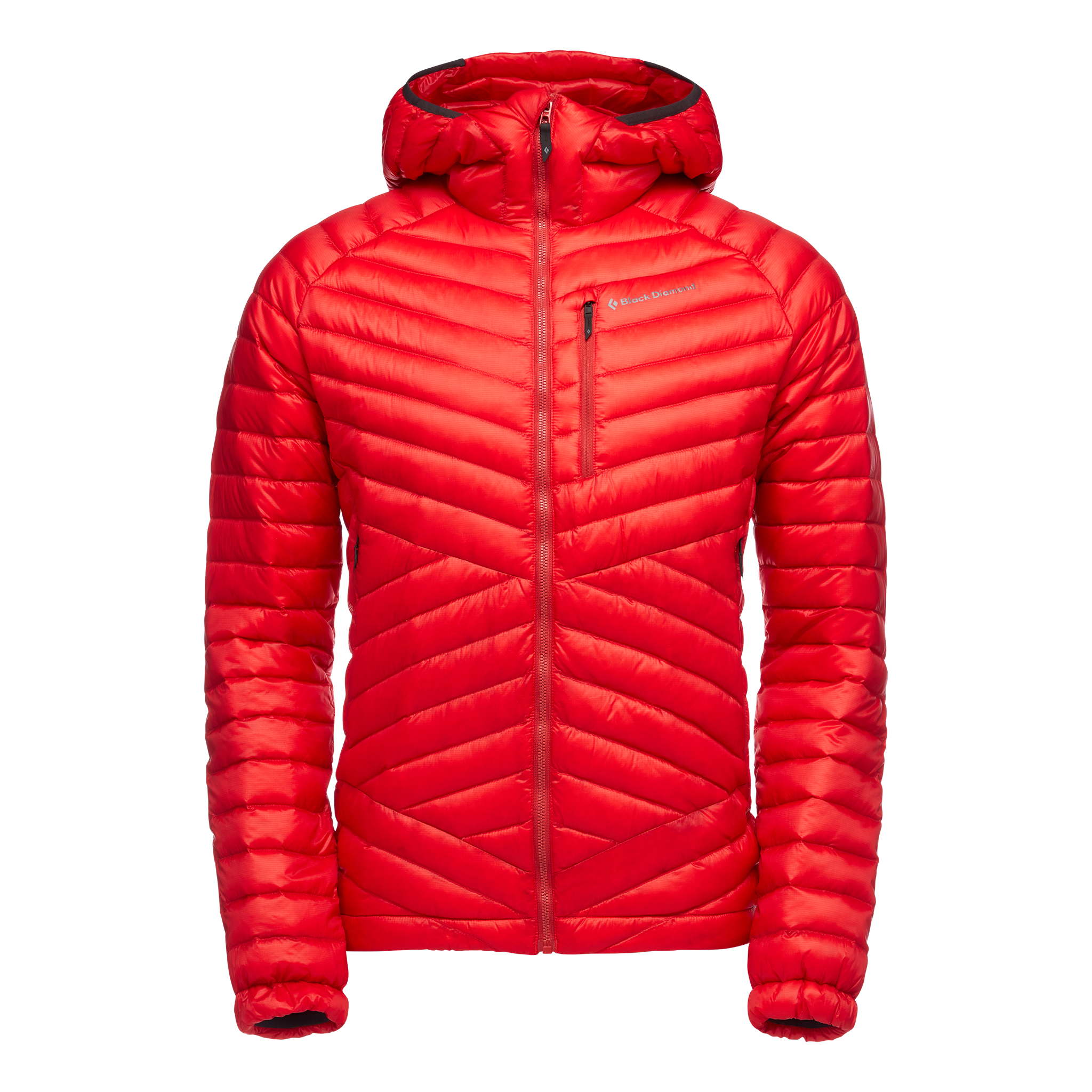 Black Diamond Equipment Men's Approach Down Hoody Size Small, in Hyper Red