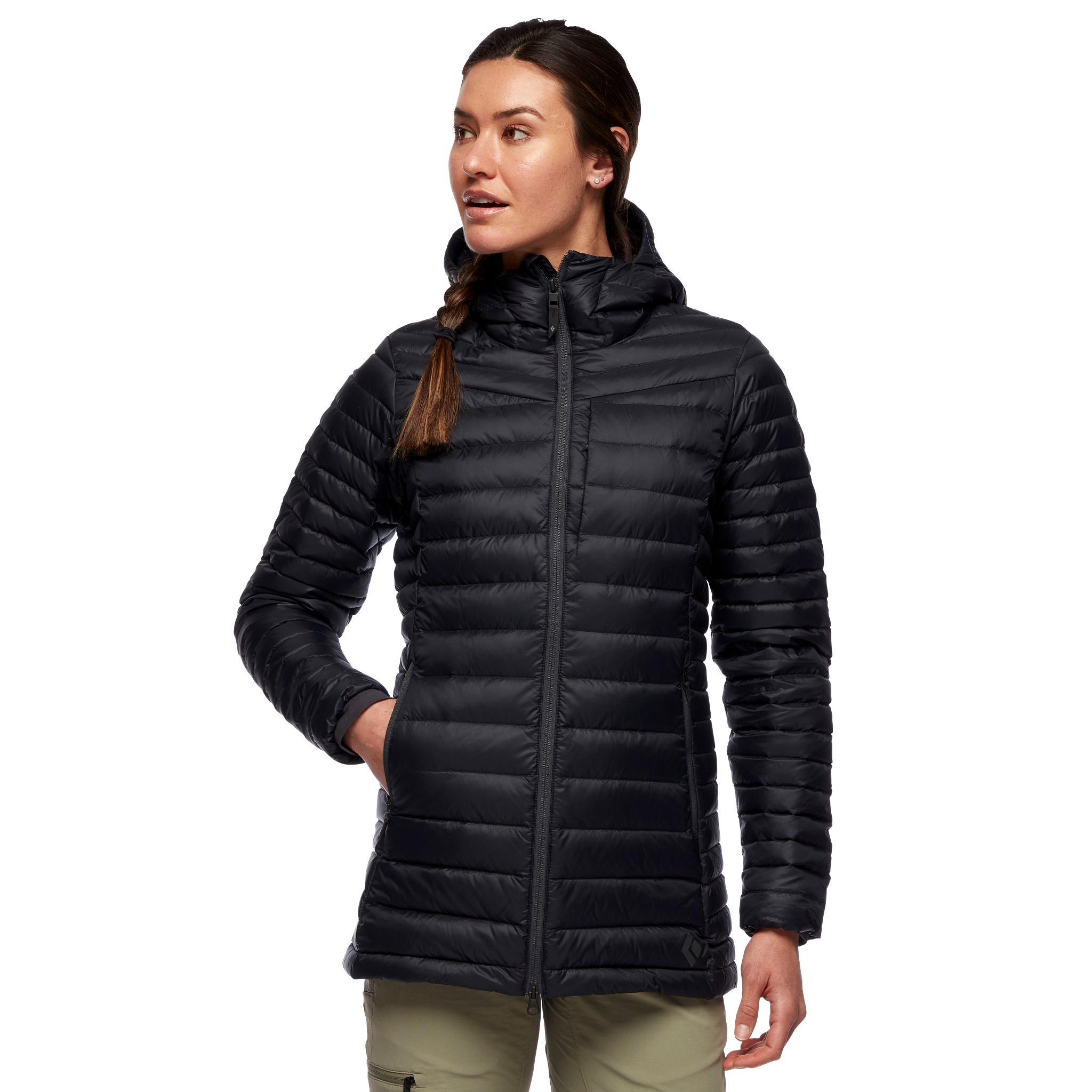 Black Diamond Equipment Women's Access Down Parka Jacket, Large Black