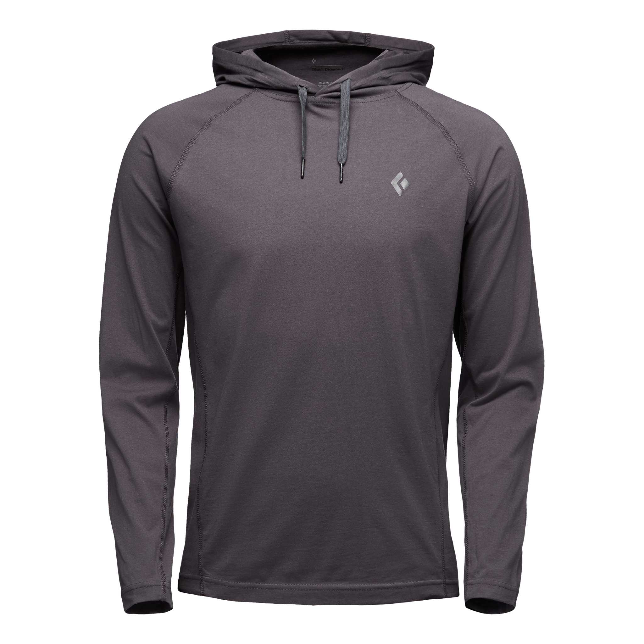 Black Diamond Equipment Men's Crag Hoody Size XL, in Carbon