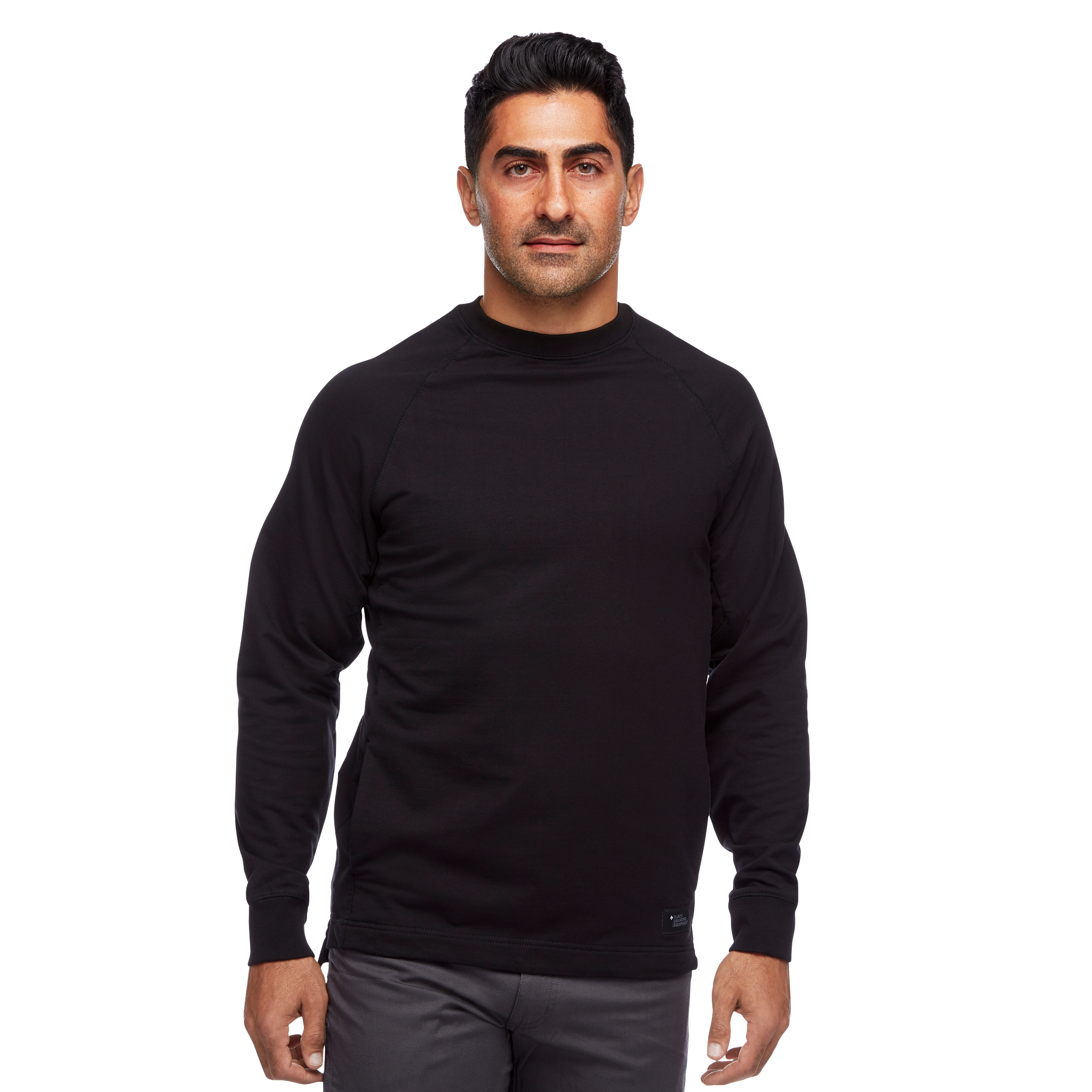 Black Diamond Equipment Men's Basis Crew T-Shirt , Medium Black