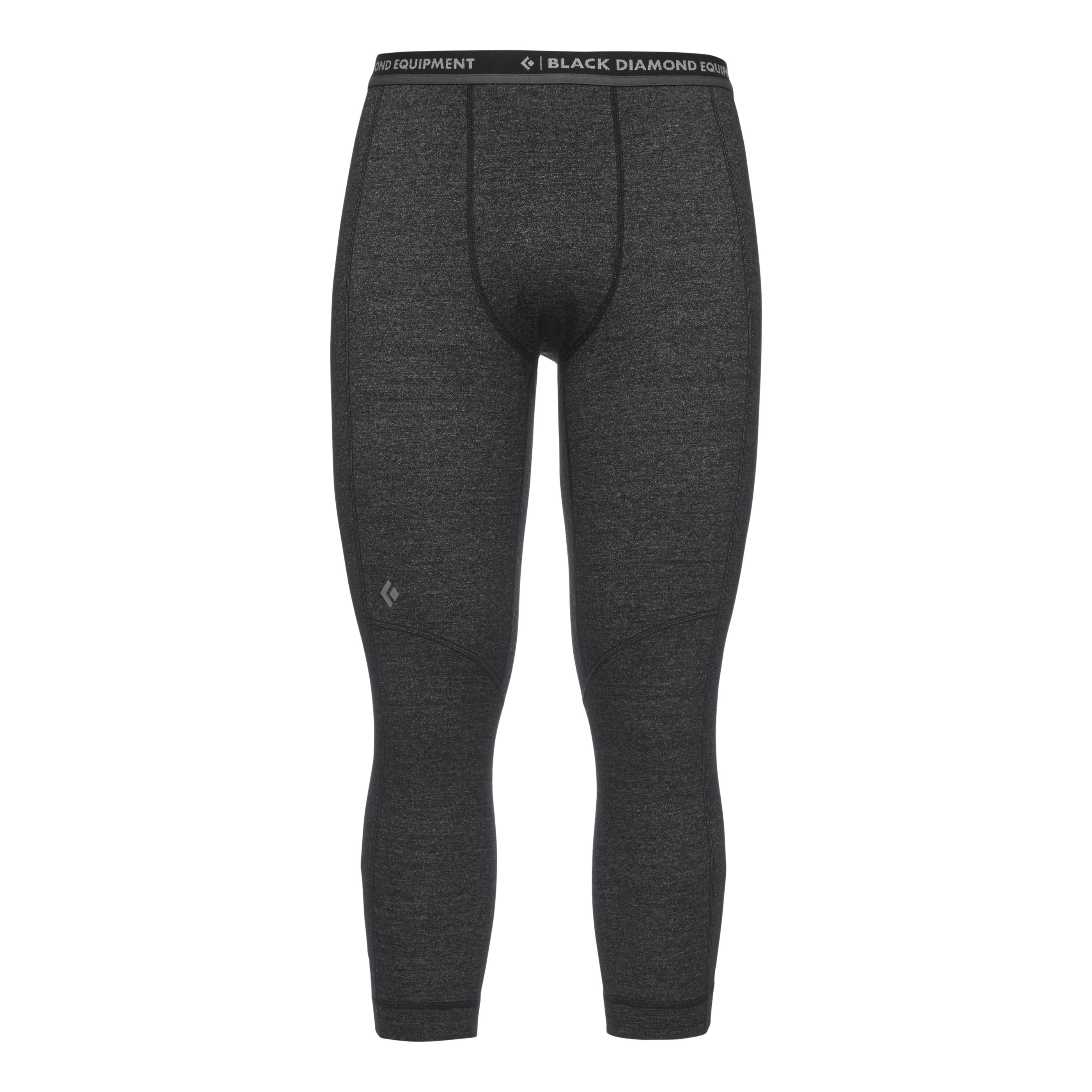 Black Diamond Equipment Men's Solution 150 Merino Baselayer 3/4 Bottom, Medium Black