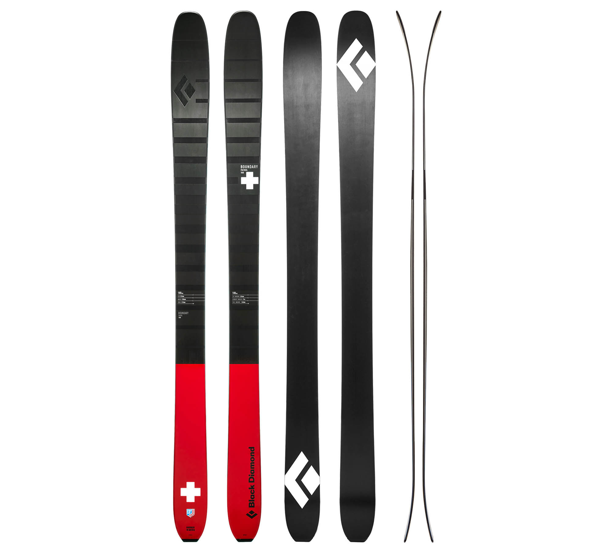 Black Diamond Equipment Boundary Patrol 100 Ski Size 180 cm