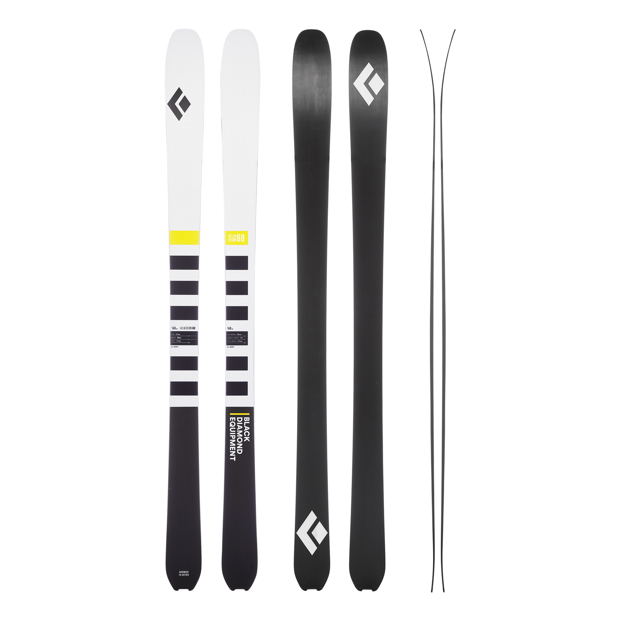 Black Diamond Equipment Helio Recon 88 Ski Size 158 cm