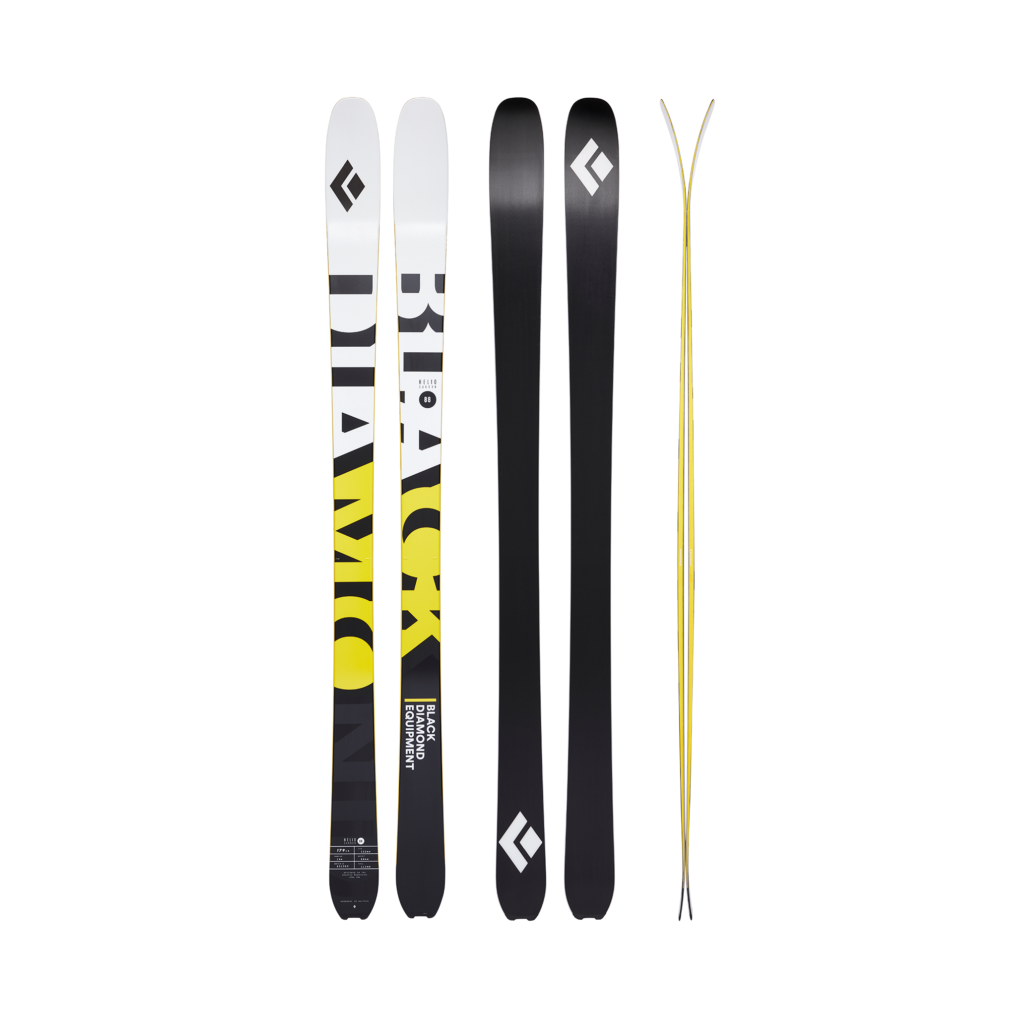 Black Diamond Equipment Helio Carbon 88 Ski Size 161 cm