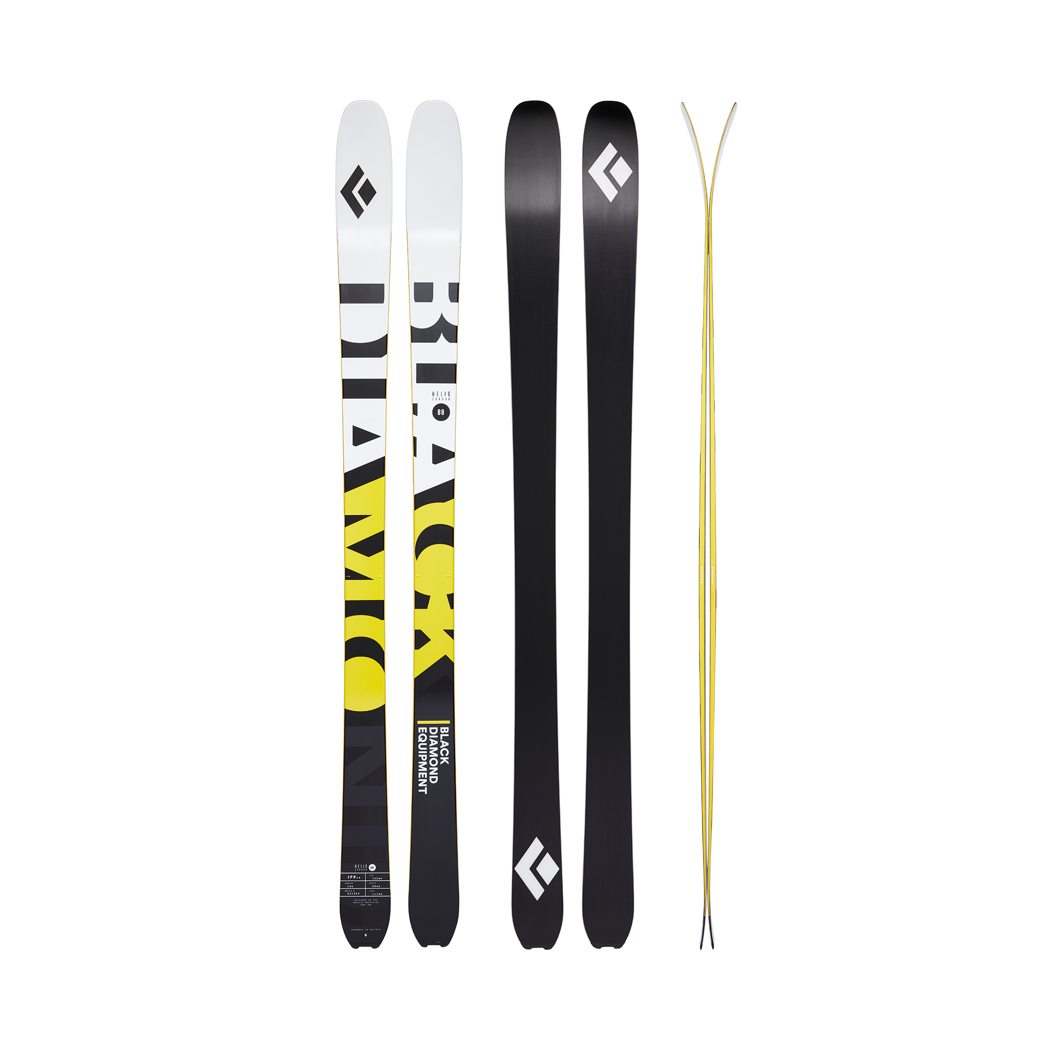 Black Diamond Equipment Helio Carbon 88 Ski Size 170 cm