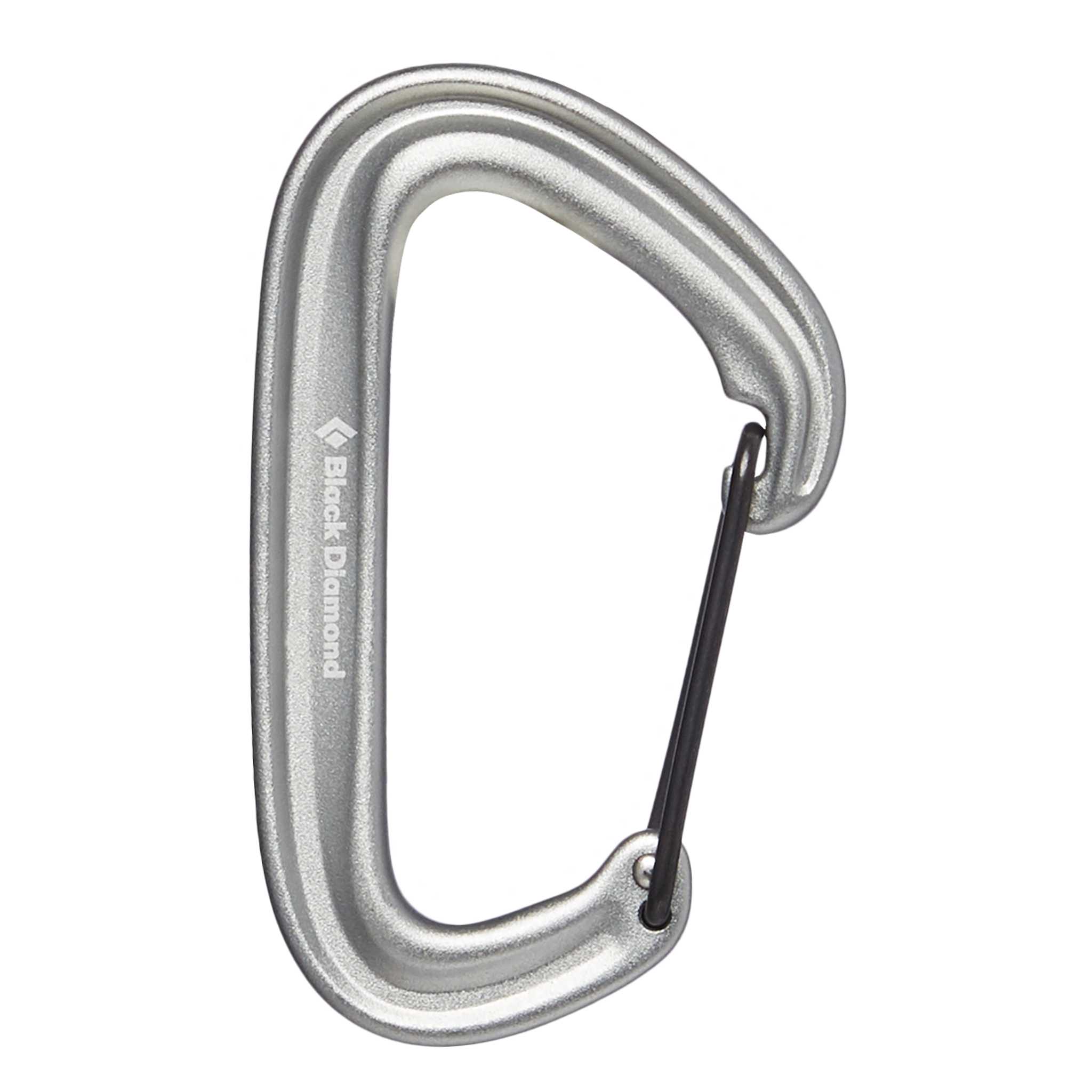 Black Diamond Equipment LiteWire Carabiner, in Grey