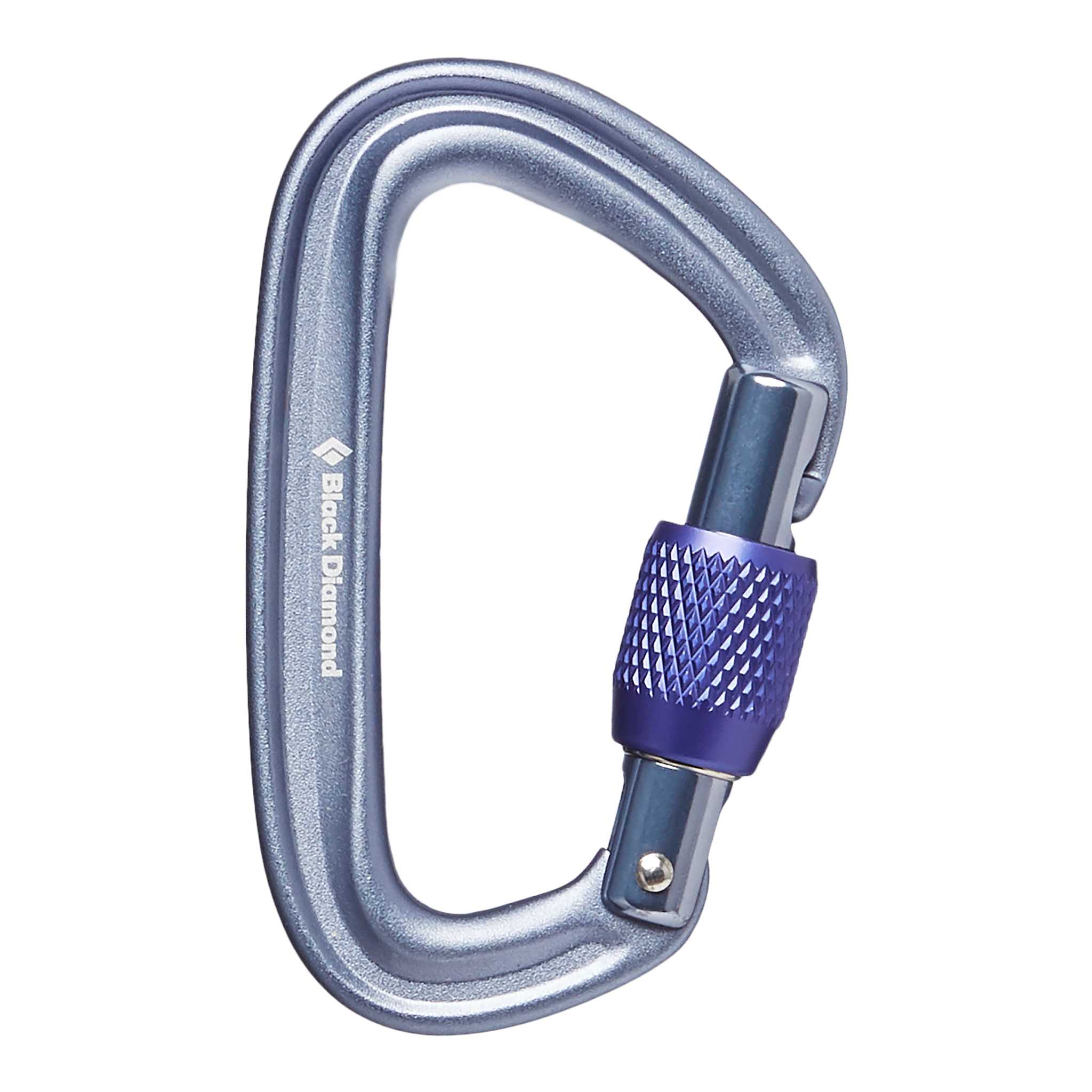 Black Diamond Equipment LiteForge Screwgate Carabiner, in Grey