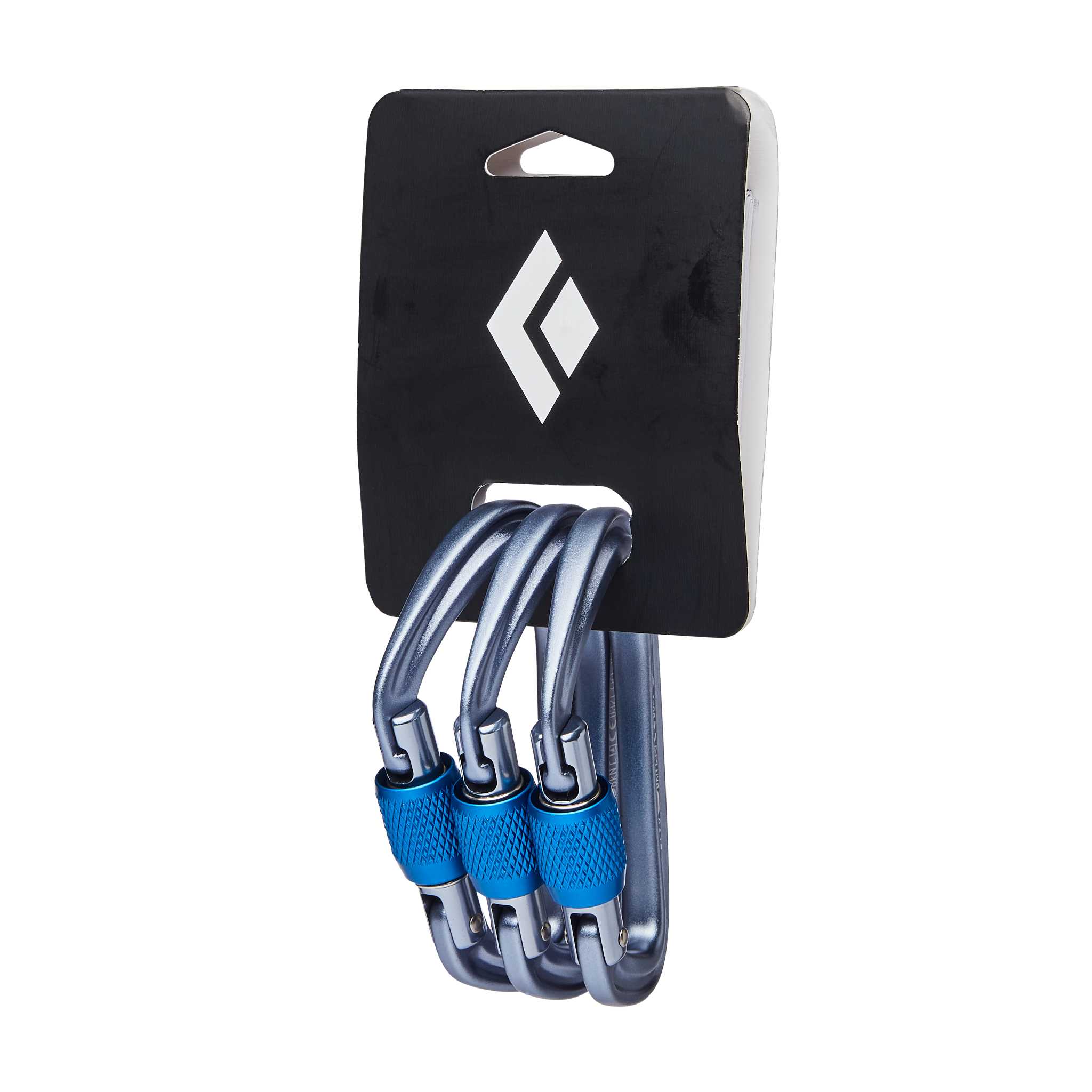 Black Diamond Equipment HotForge Screwgate Carabiner 3-Pack Grey