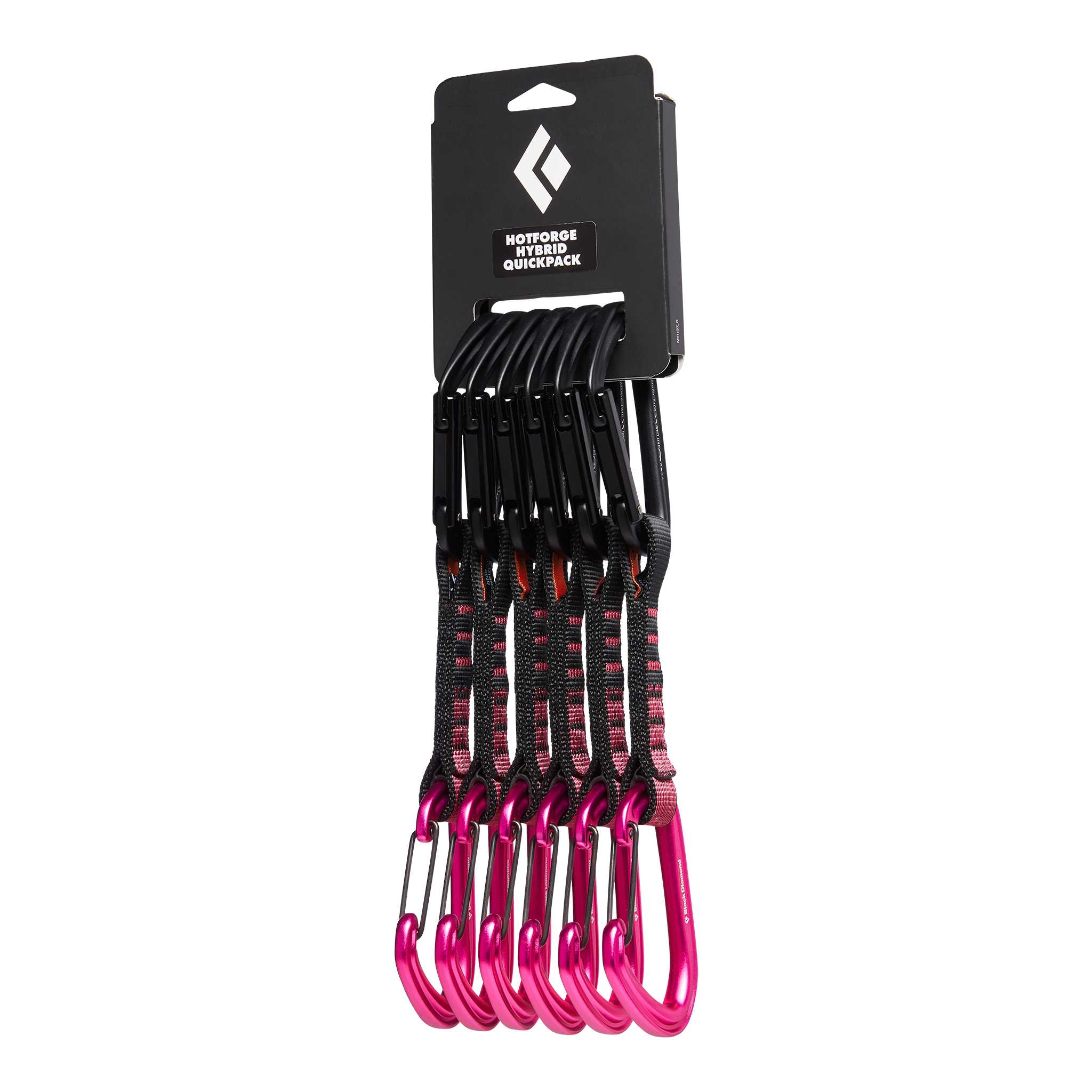 Black Diamond Equipment HotForge Hybrid Quickdraw Quickpack 12cm Ultra Pink