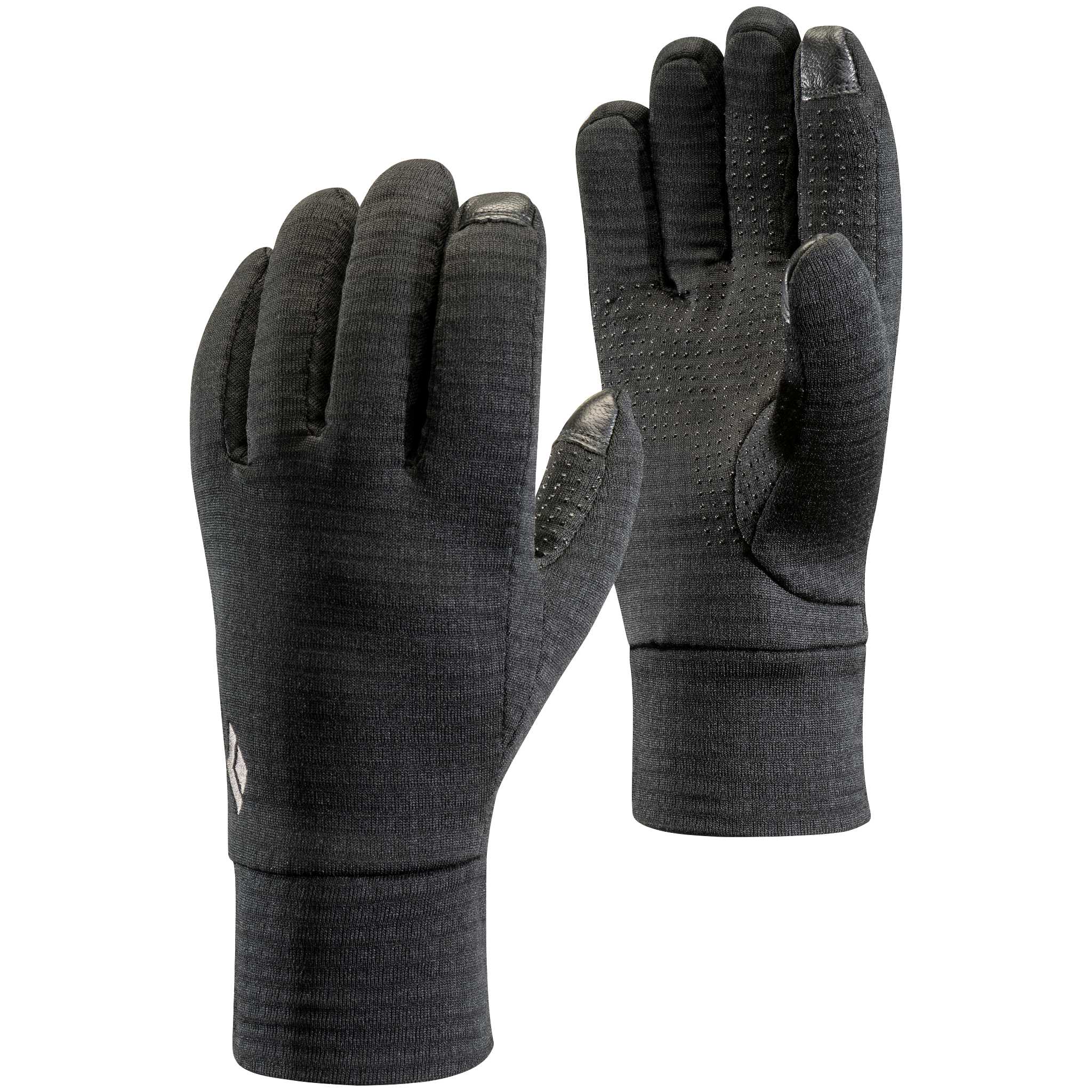 Black Diamond Equipment MidWeight GridTech Fleece Gloves, XS Black