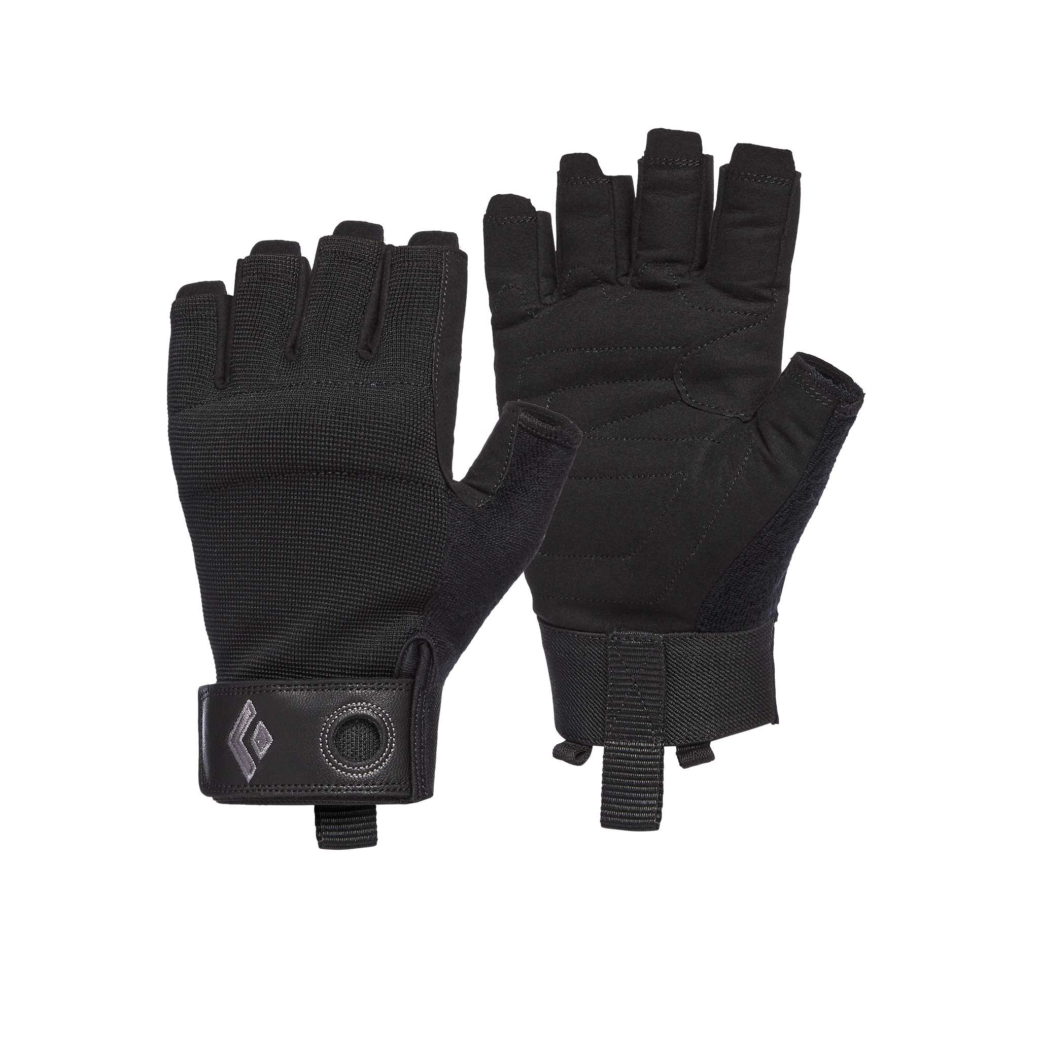 Black Diamond Crag Half - Finger Gloves Black / XL