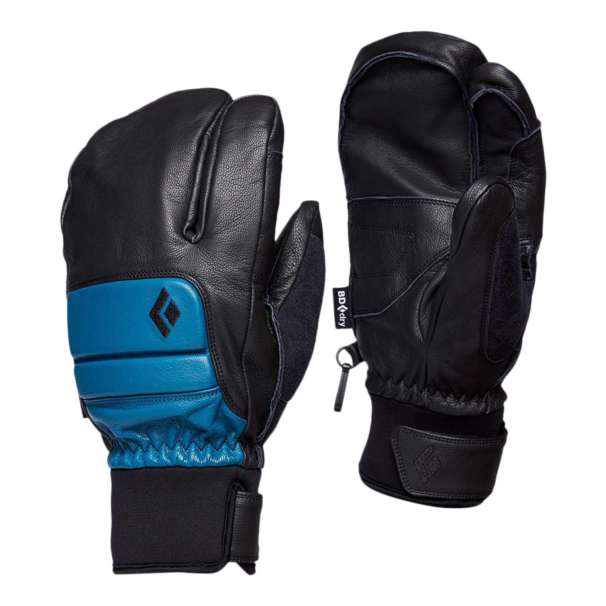 Black Diamond Equipment Men's Spark Finger Gloves, Large Astral Blue