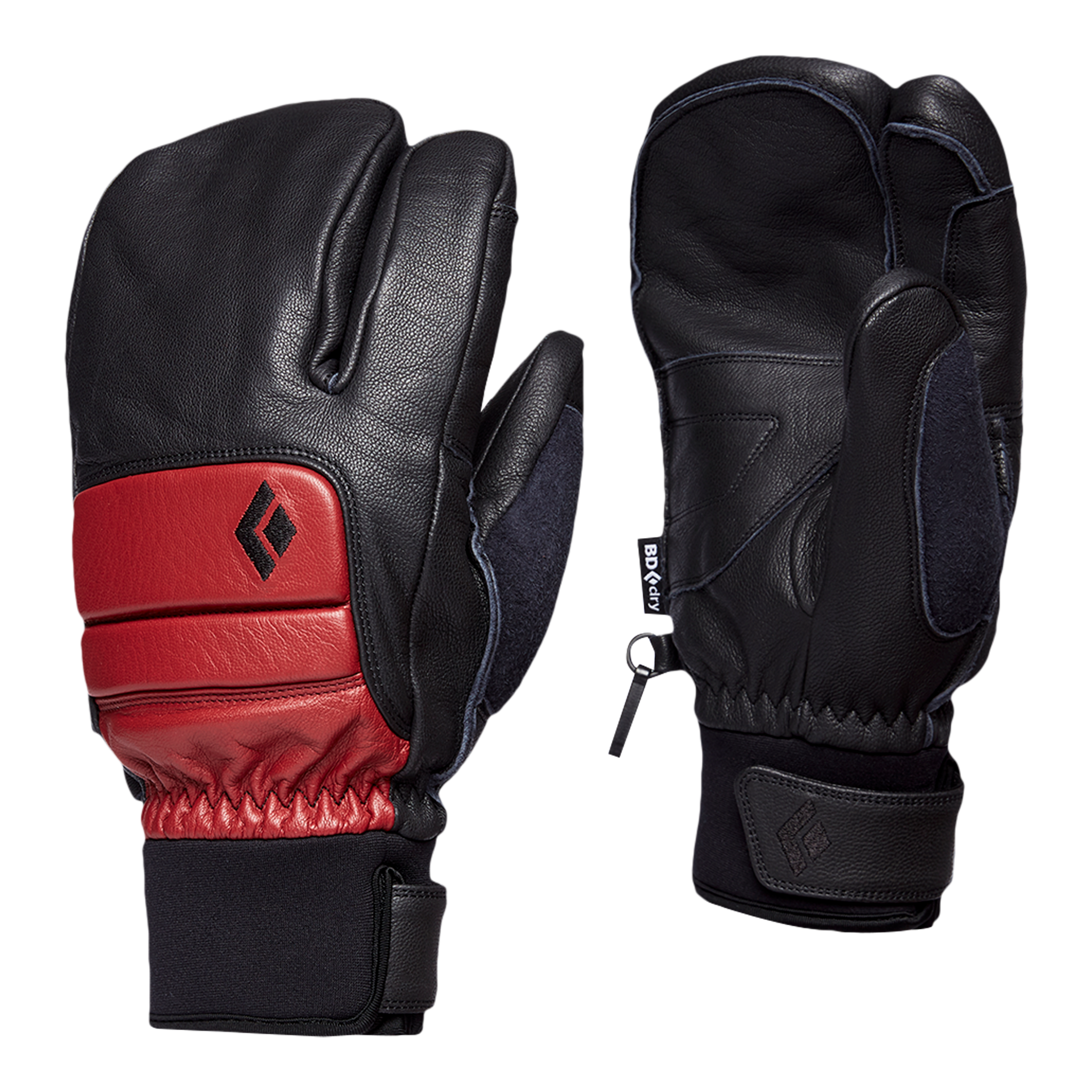 Black Diamond Equipment Men's Spark Finger Gloves, XL Dark Crimson