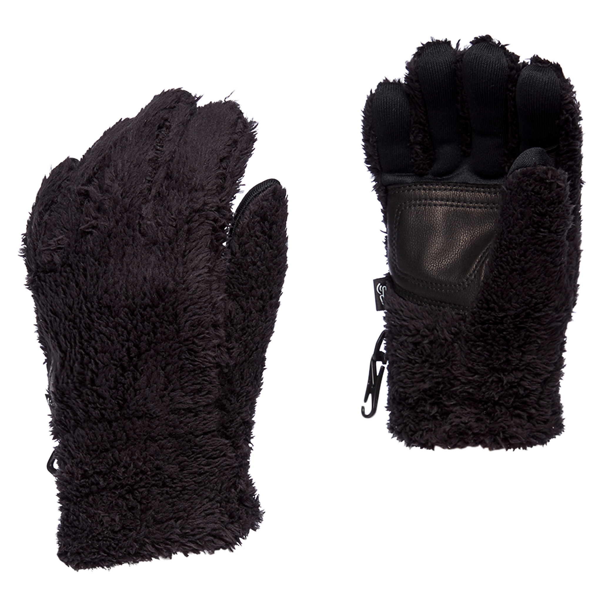 Black Diamond Equipment Kid's Super Heavyweight Screentap Gloves, Large Black